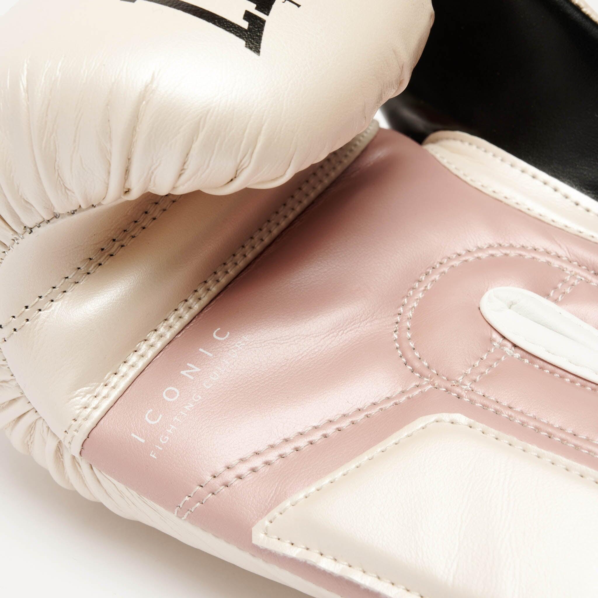 Guantes de Boxeo Leone1947 ICONIC rosa 10 oz M 4/7