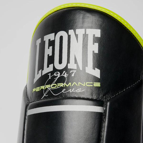 Leone1947 REVO FLUO espinilleras negras L/XL 6/7