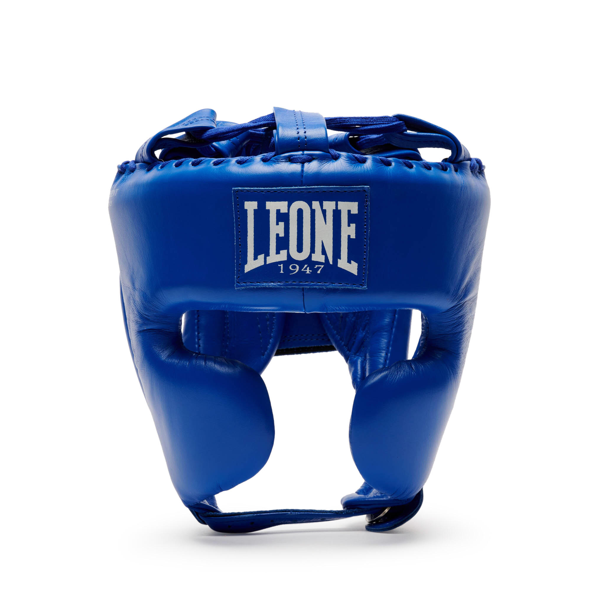 Casco protector pomular Leone1947 THE GREATEST piel azul S/M 2/7