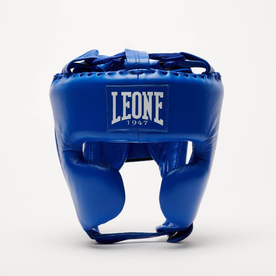 Casco protector pomular Leone1947 THE GREATEST piel azul S/M 7/7