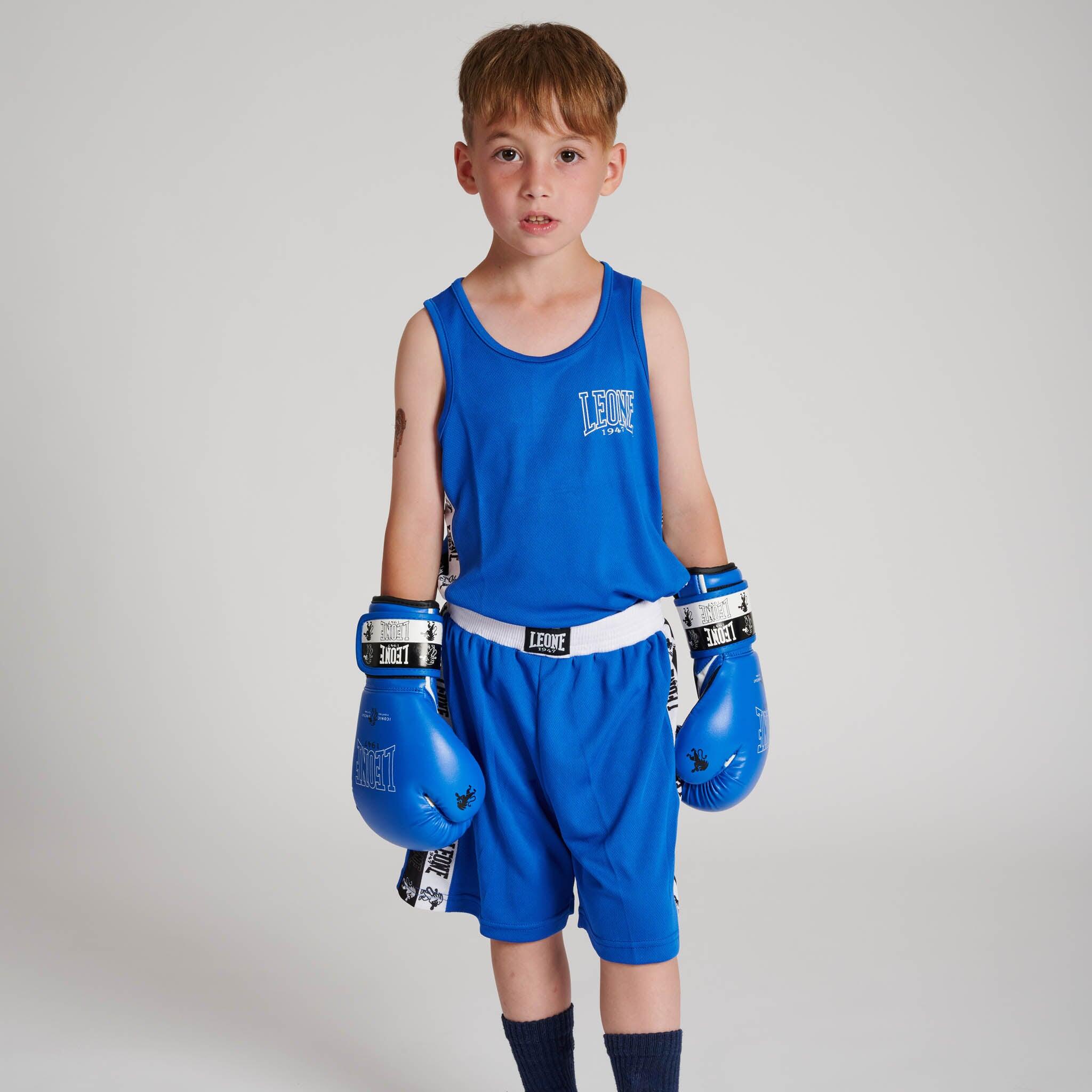 Leone1947 Camiseta boxeo infantil ICONIC azul XL 7/7