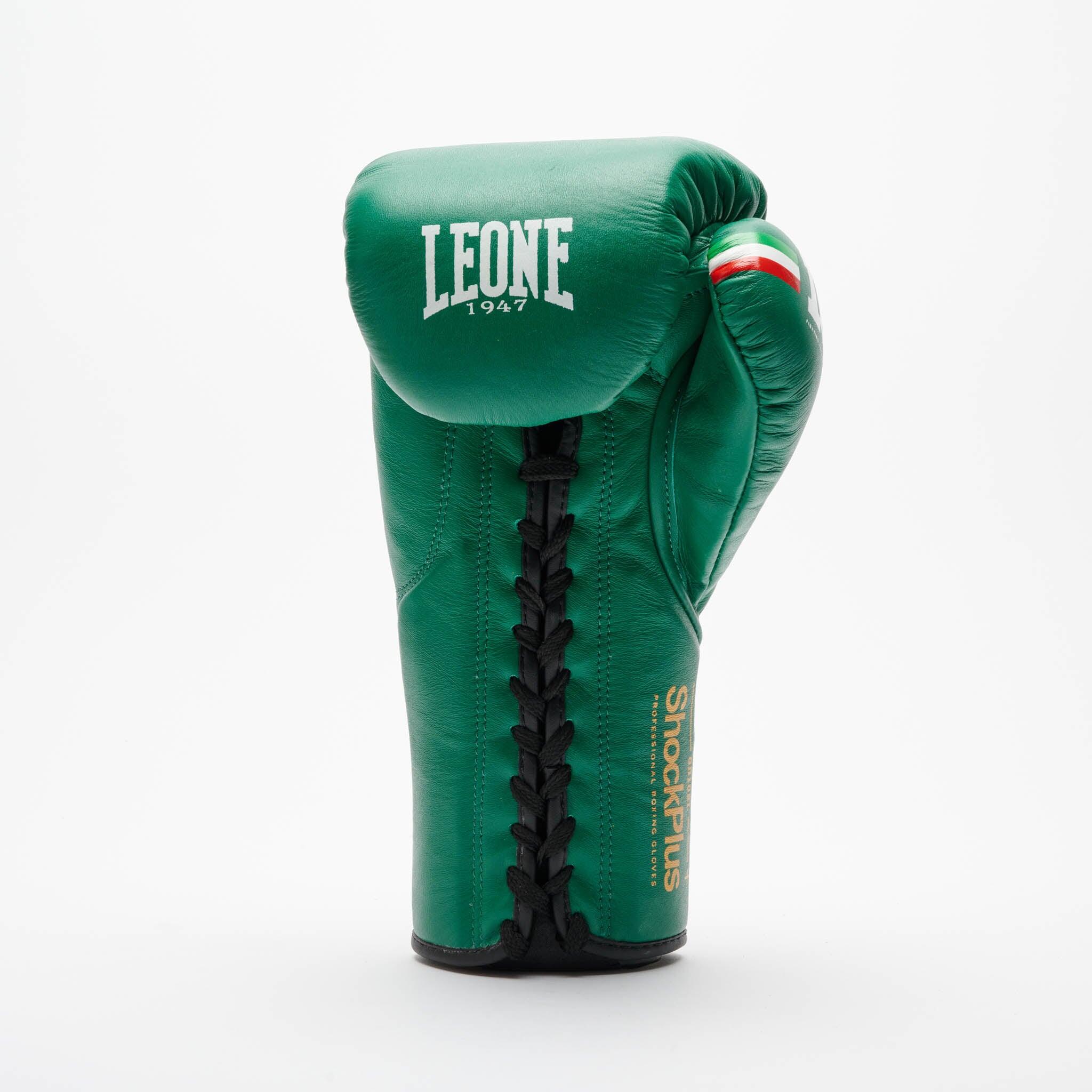 Leone1947 Guantes de Boxeo SHOCK PLUS Verde 10 oz 4/7