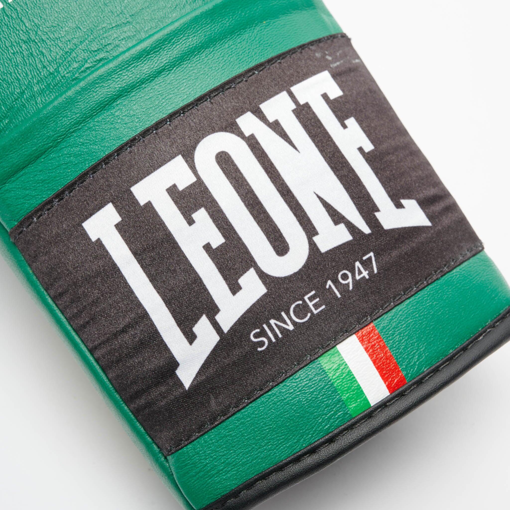 Leone1947 Guantes de Boxeo SHOCK PLUS Verde 10 oz 6/7