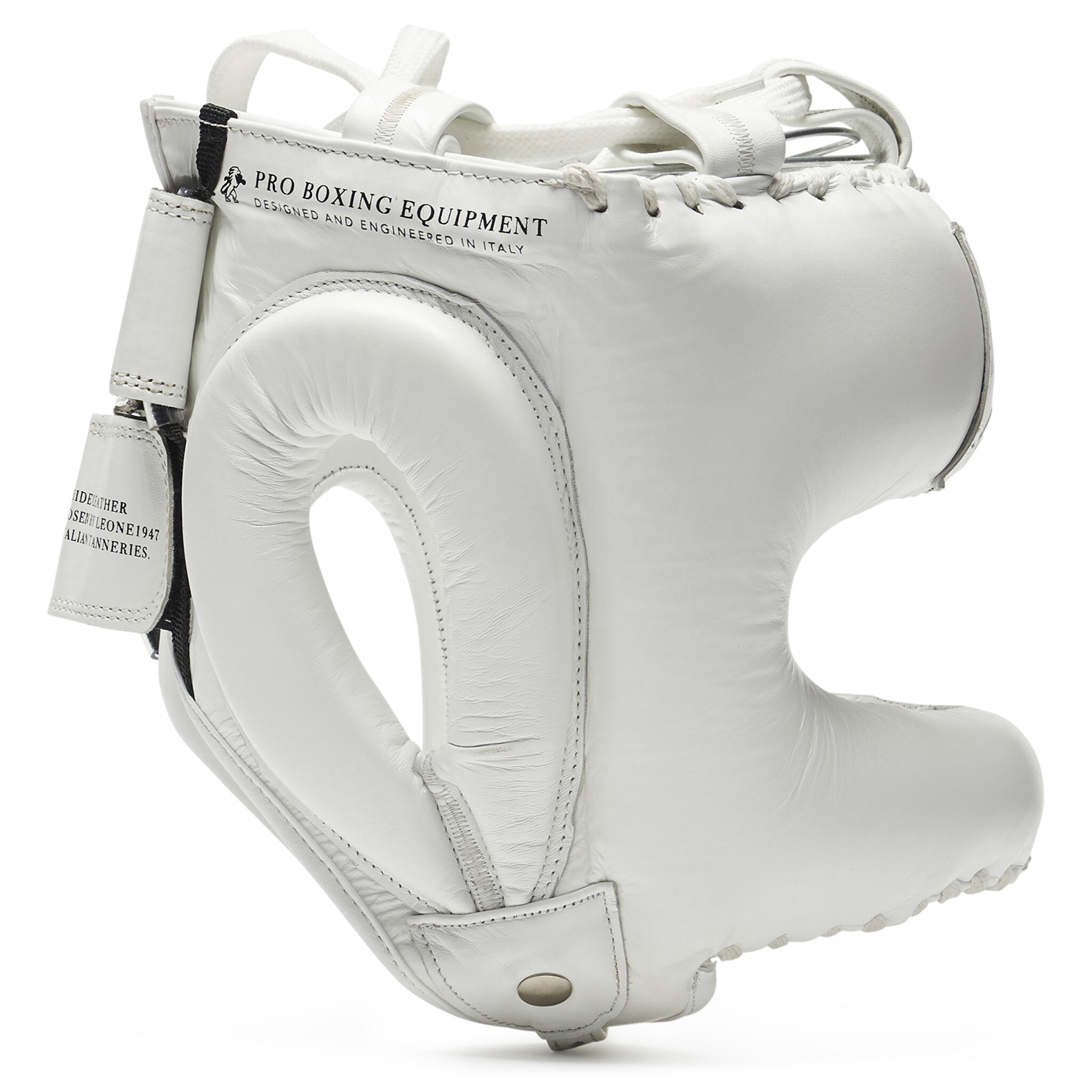 Leone1947 Capacete THE GREATEST com barra branco L/XL 4/6
