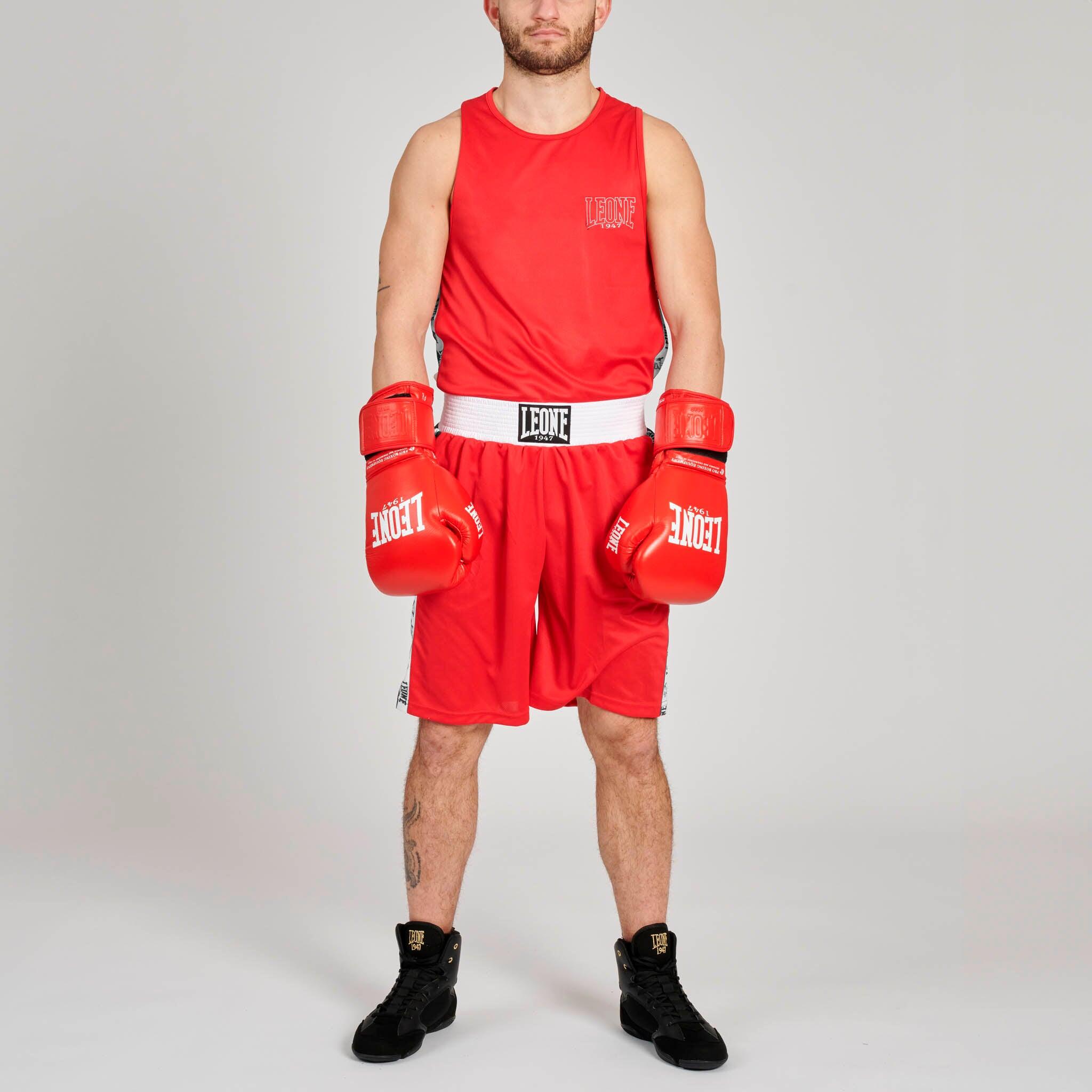 Camiseta boxeo ICONIC rojo/XL 3/4