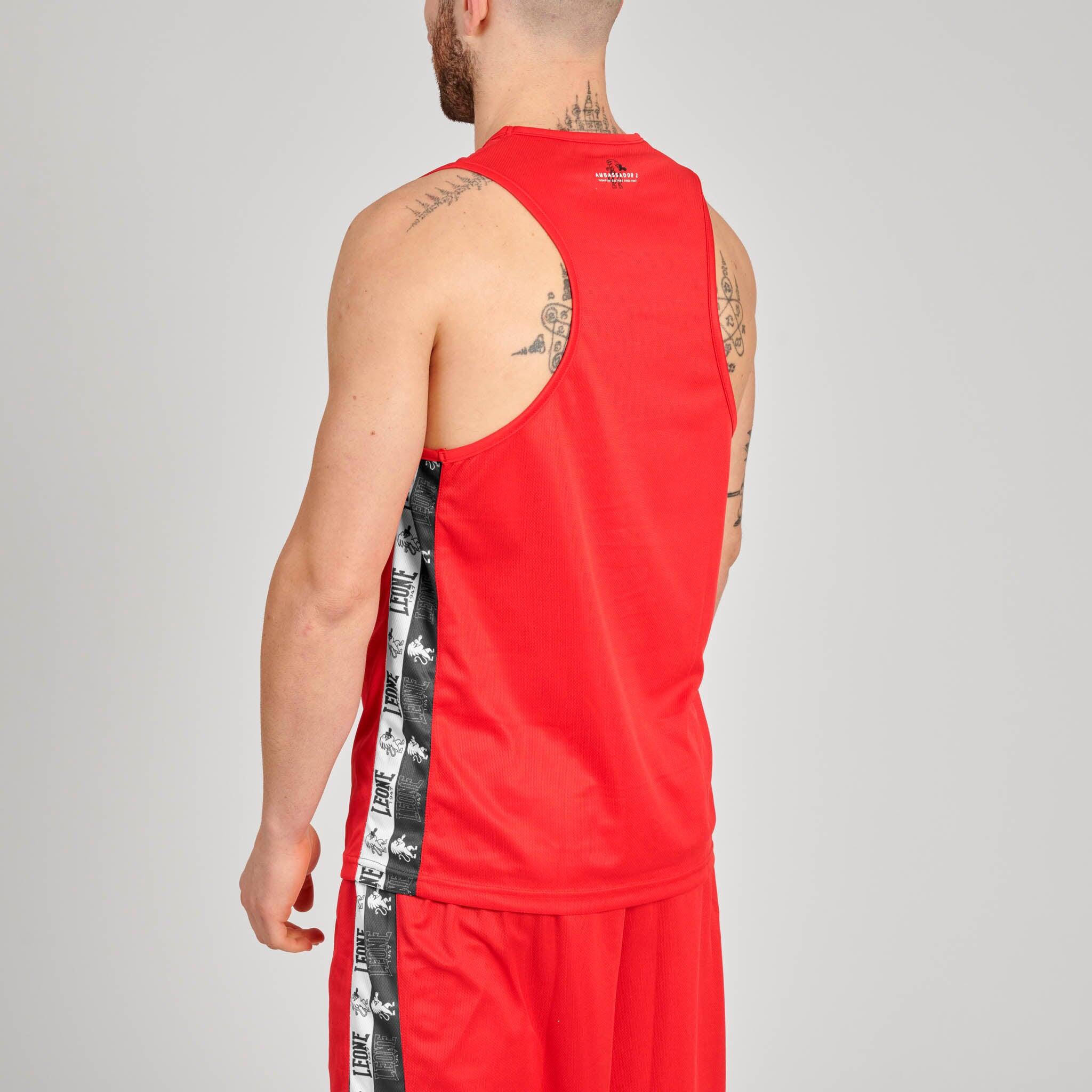 Camiseta boxeo ICONIC rojo/XL 2/4
