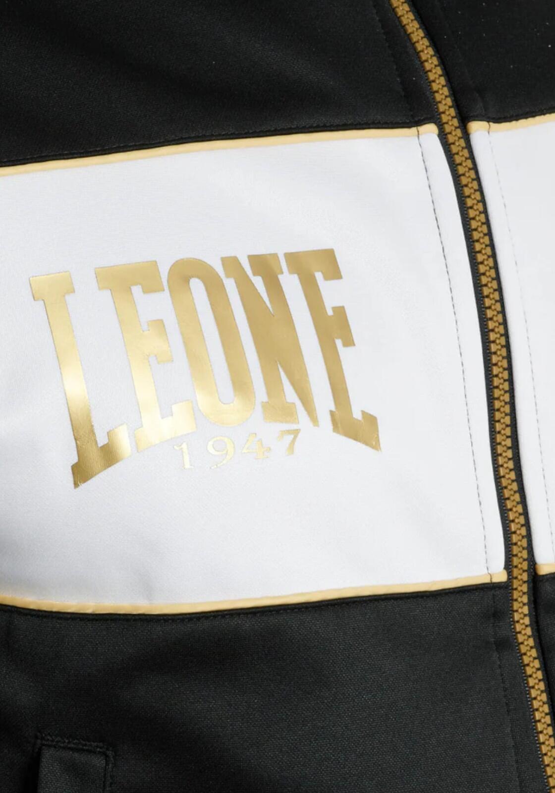 Leone1947 Sudadera sin capucha PREMIUM 2 con cremallera Negro S 5/7