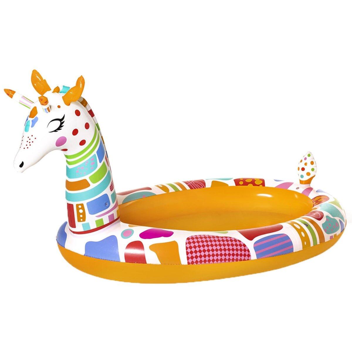 266 x 157 x 127 cm Bestway Kinderzwembad Groovy Giraffe Sprayer 2/5