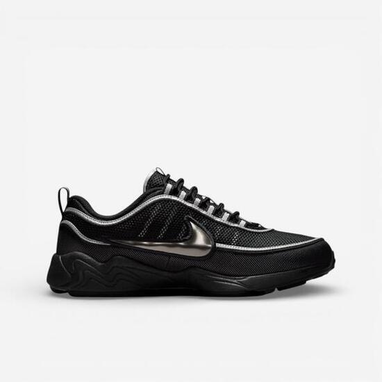 Nike Air Zoom Spiridon Black Metallic Silver