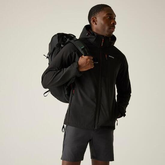 Arana Herren-Softshelljacke mit Kapuze, wasserdicht