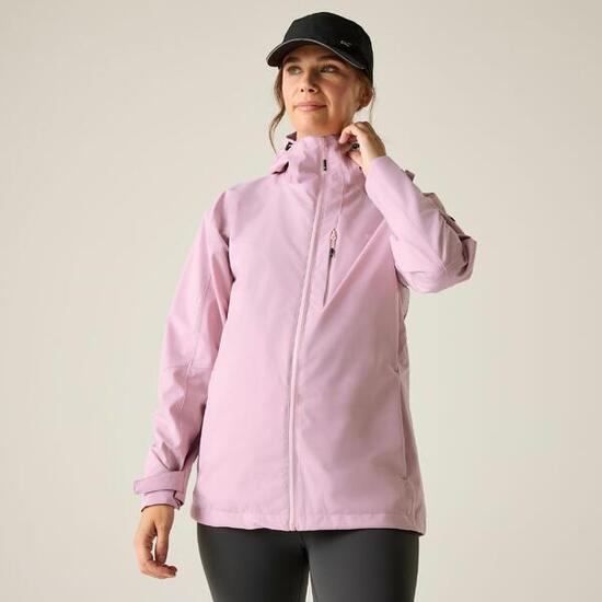Veste Randonnée Légère Imperméable Femme Regatta "Women's Birchdale II" Rose 46
