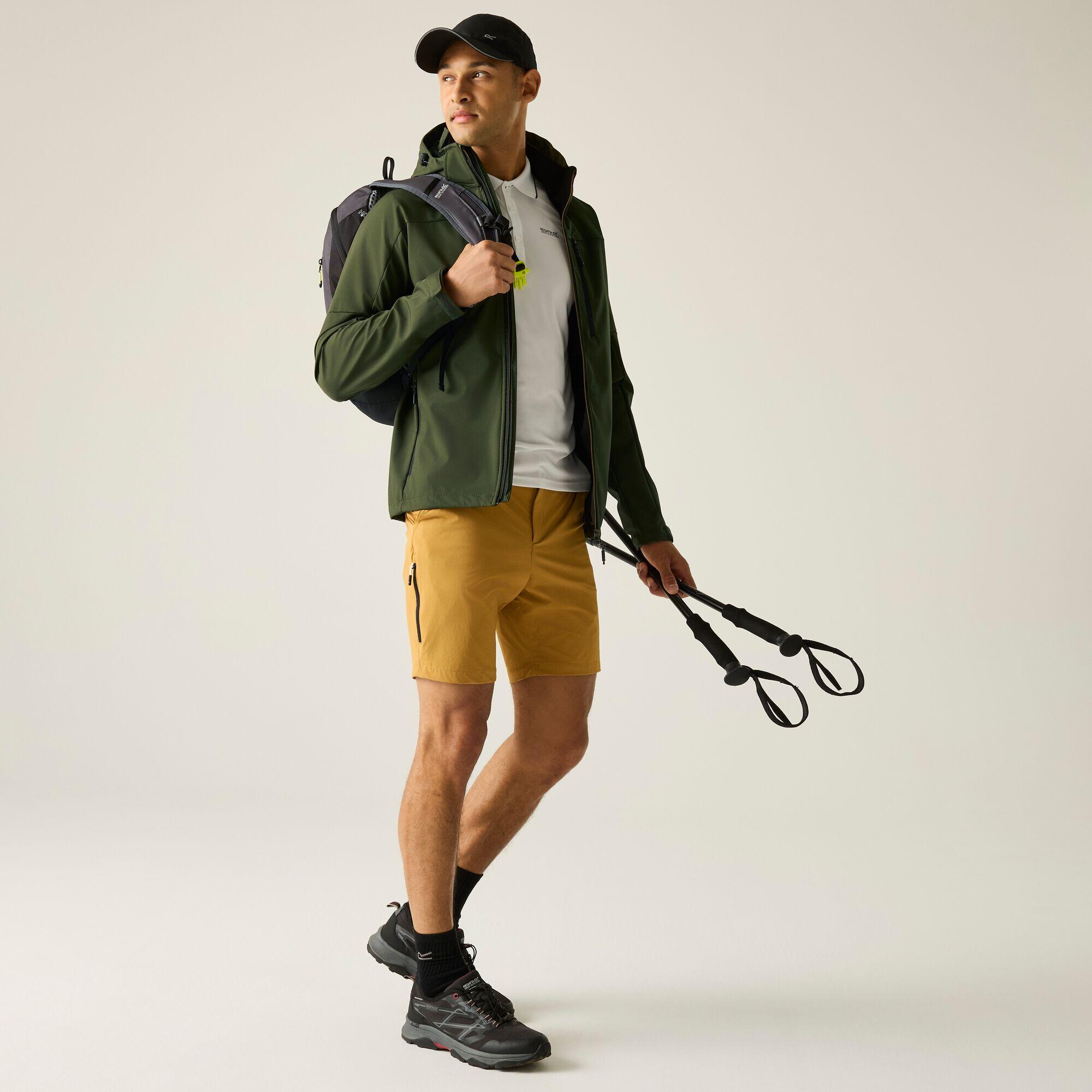 Heren Arana Waterdichte Softshell Jas met Capuchon 3/6
