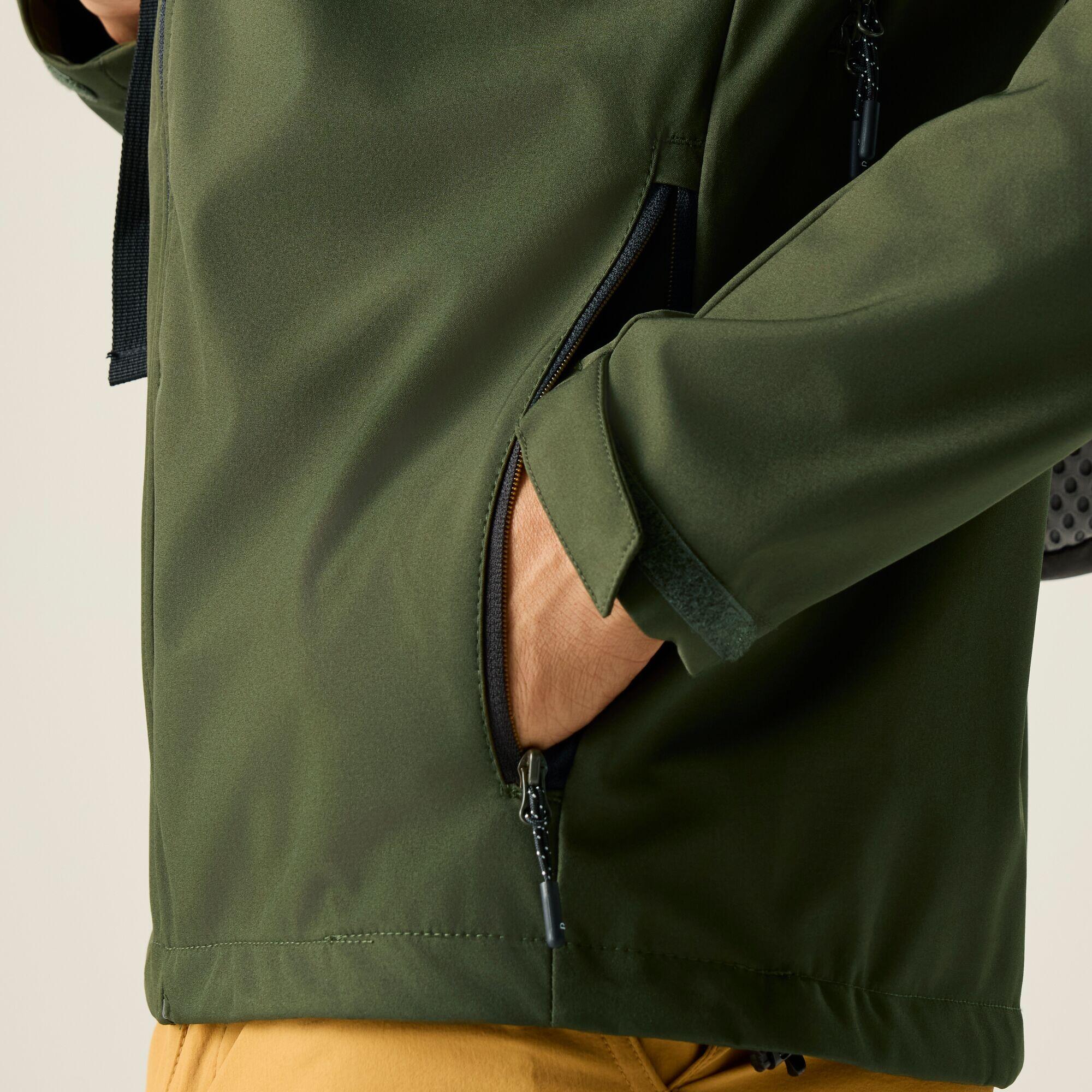 Heren Arana Waterdichte Softshell Jas met Capuchon 4/6