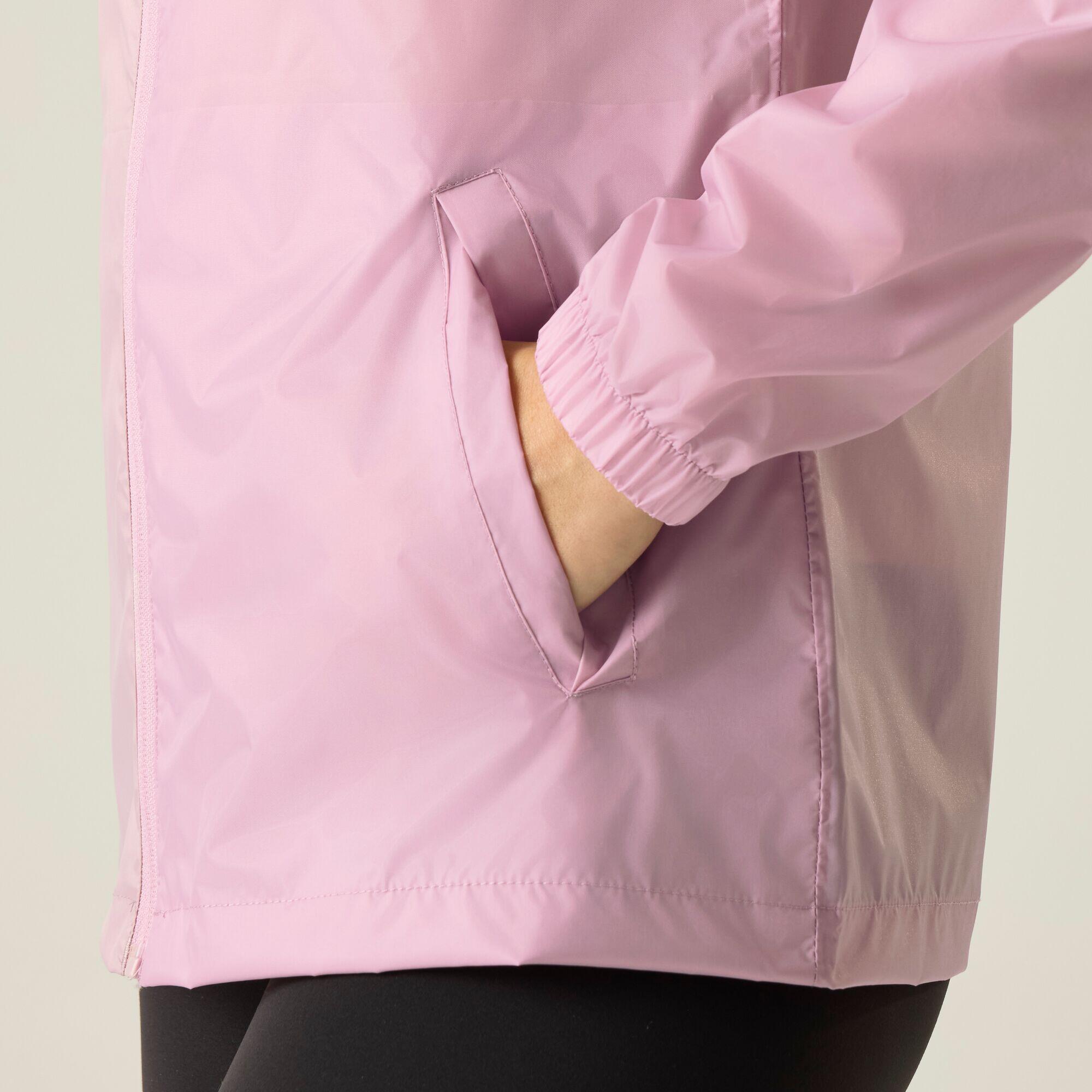 Casaco com capuz impermeável para mulheres Regatta Pack-It III 4/6