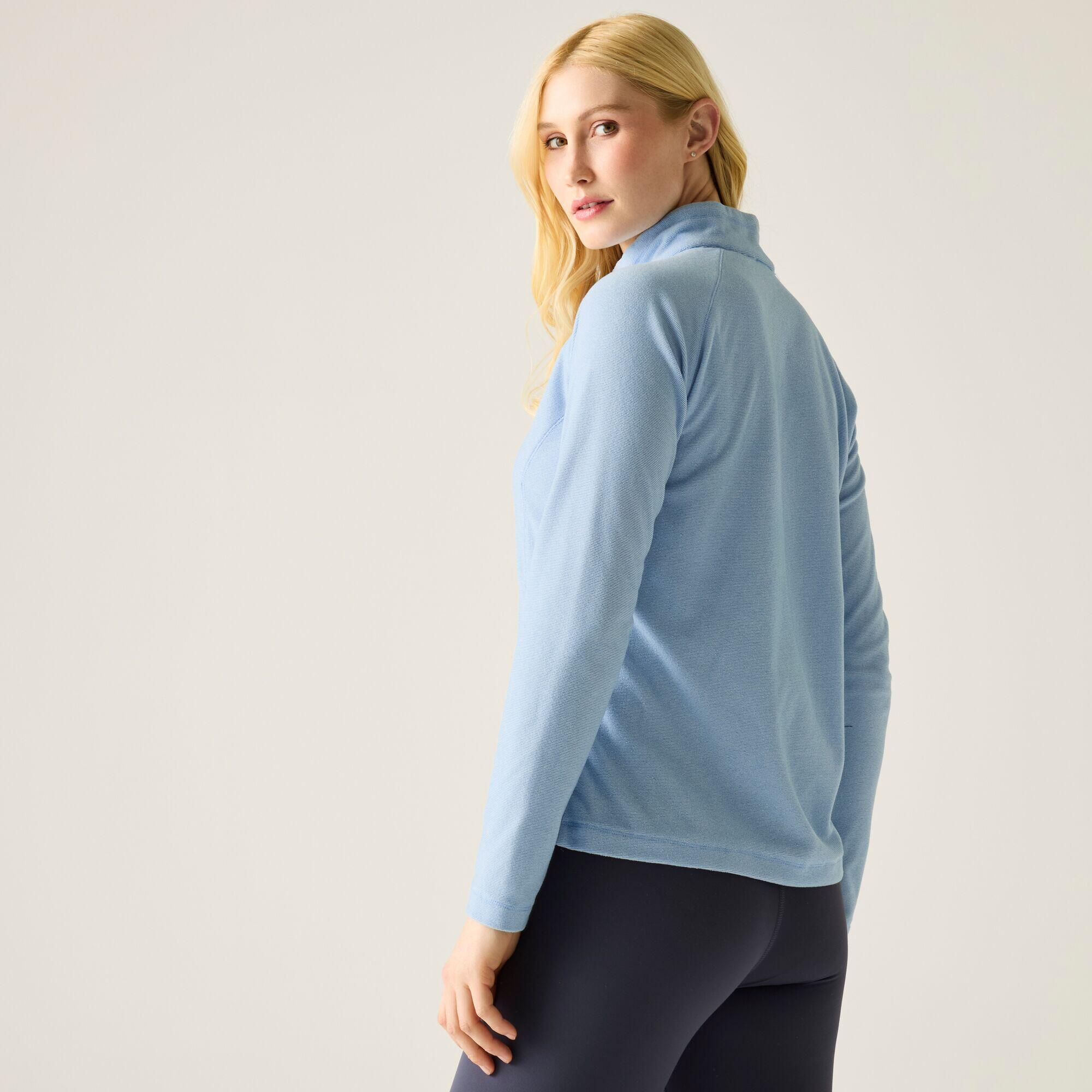 Montes Womens Lightweight Half-Zip Hiking Fleece 3/5