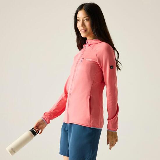 Sous-couche à capuche zippée intégrale Kadley pour femme