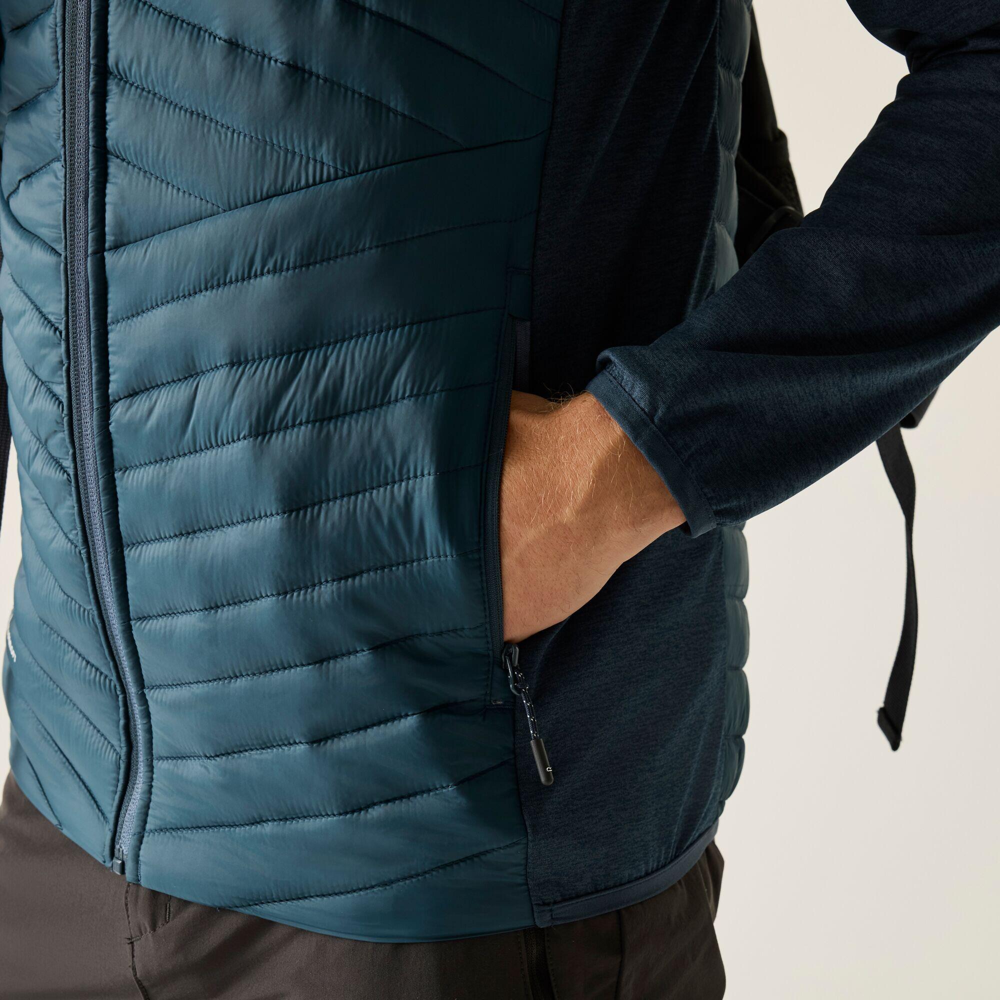 Mens Andreson Marl Hybrid Quilted Jacket 4/5