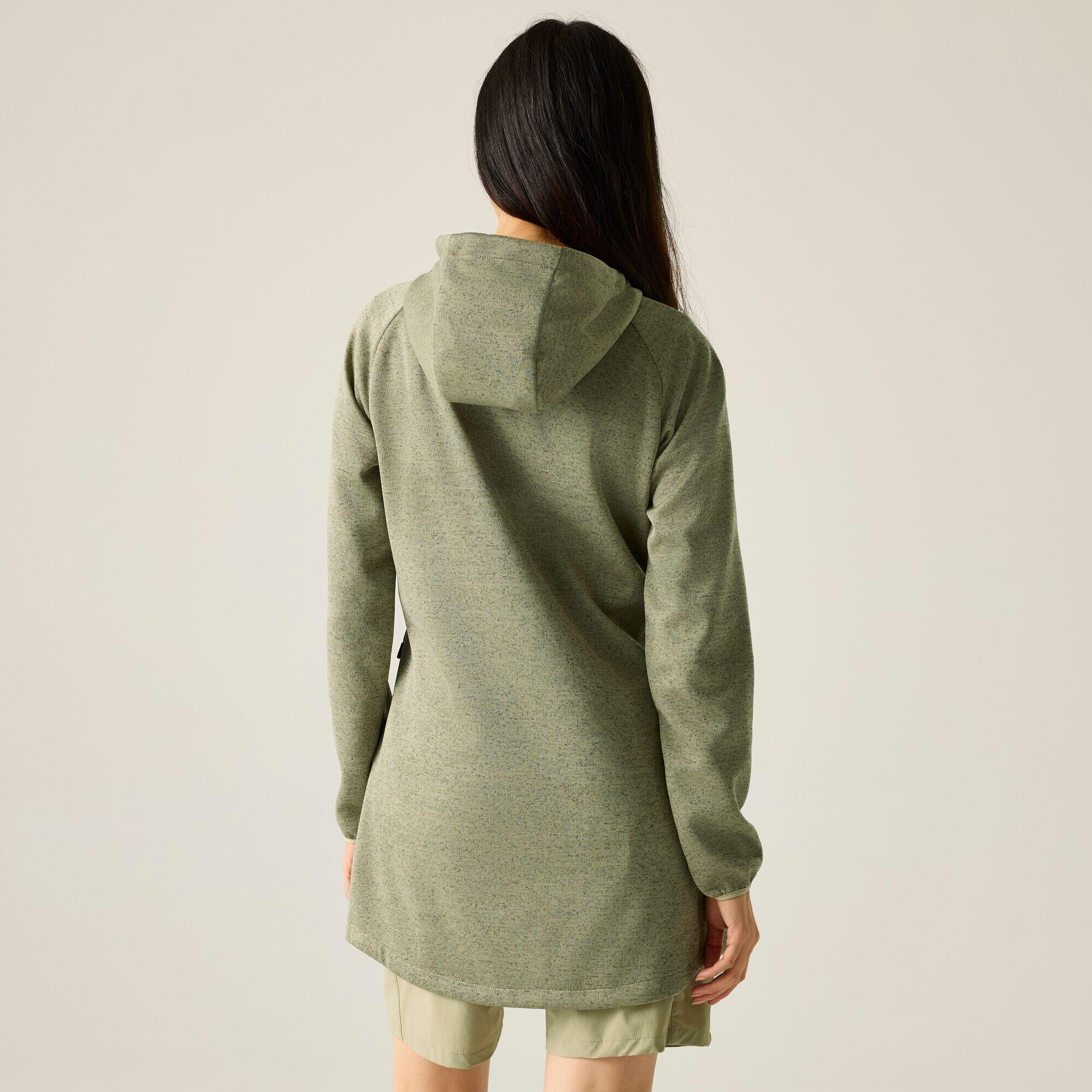 Bloomfield Long Line Fill Zip Hooded Fleece voor dames 2/5