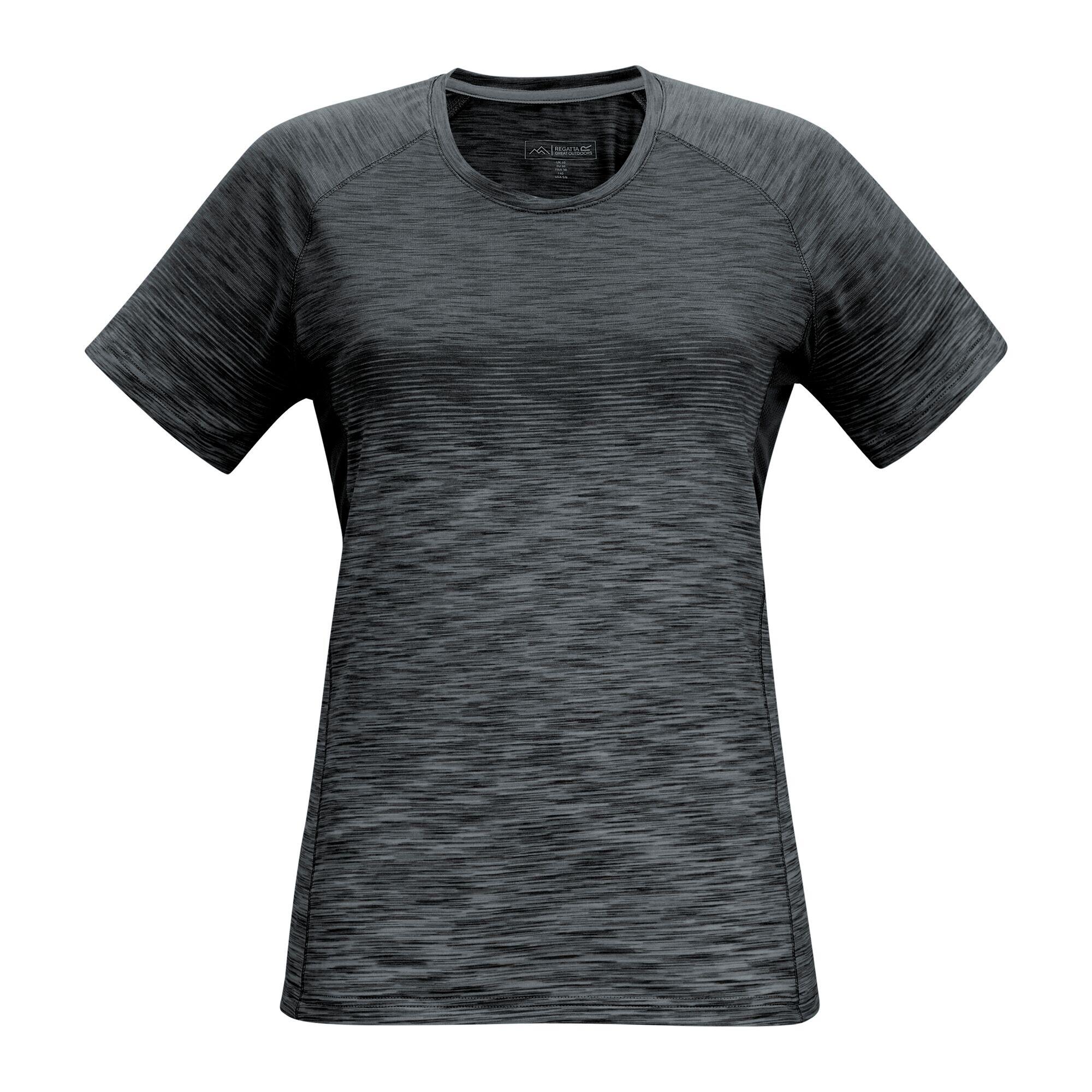 T-shirt à manches courtes Laxley II pour femme, effet chiné dégradé 5/5