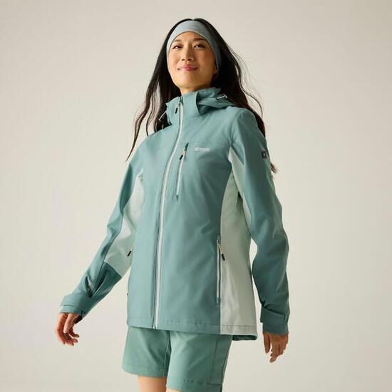 Veste de marche imperméable à capuche Bosfield pour femme
