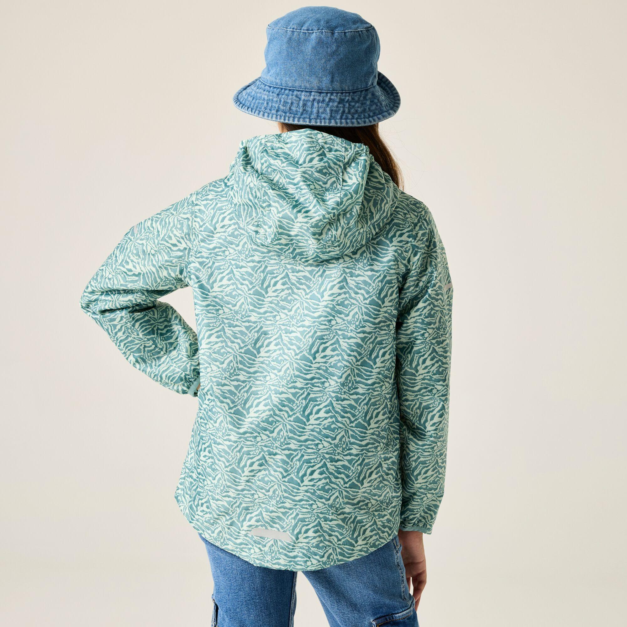 Kids Printed Lever Waterproof Shell Jacket 2/5