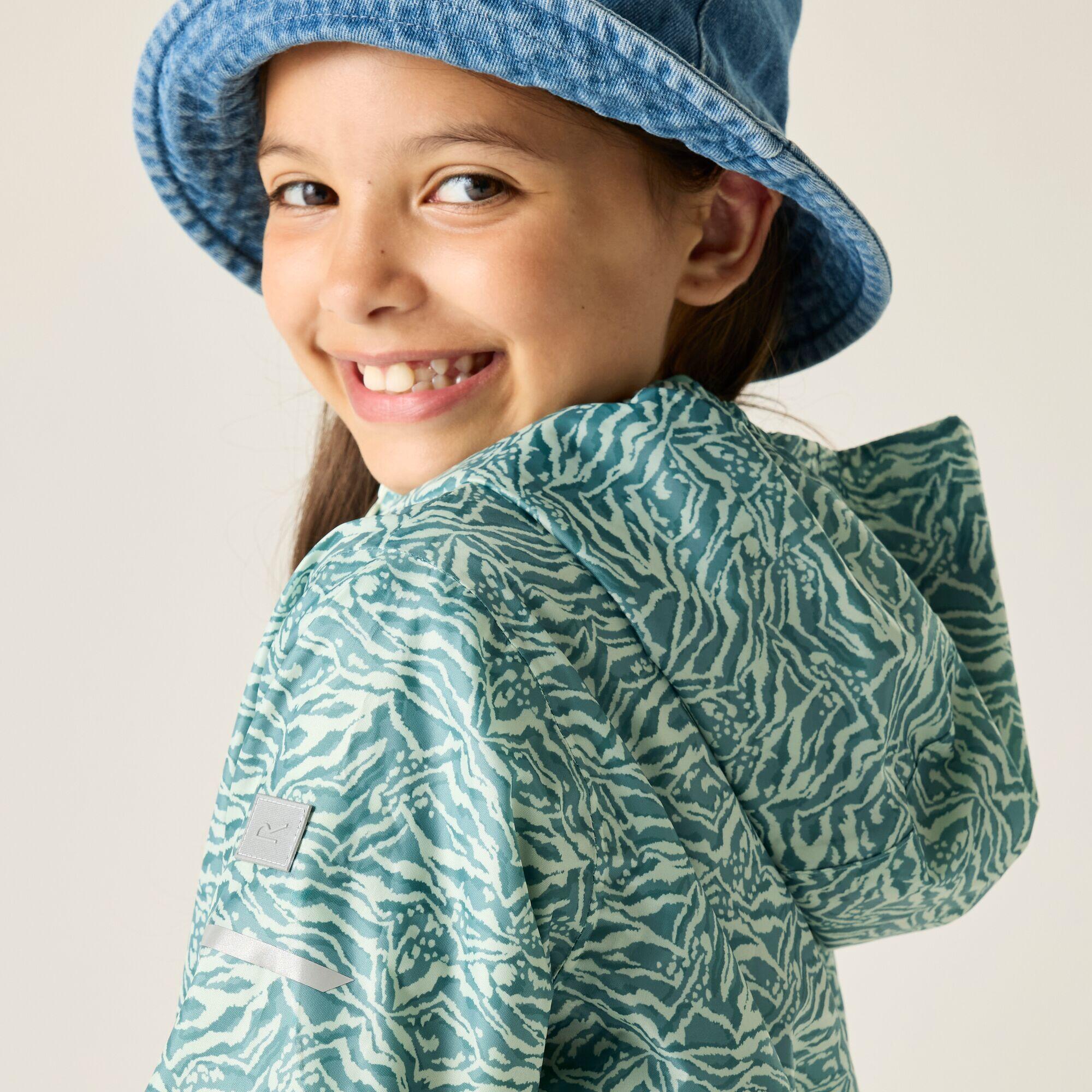 Kids Printed Lever Waterproof Shell Jacket 5/5