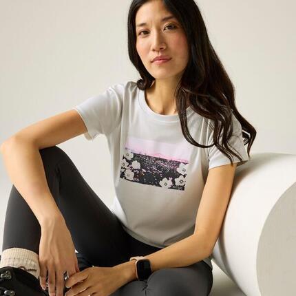Fingal T-shirt met korte mouwen en grafische print voor dames