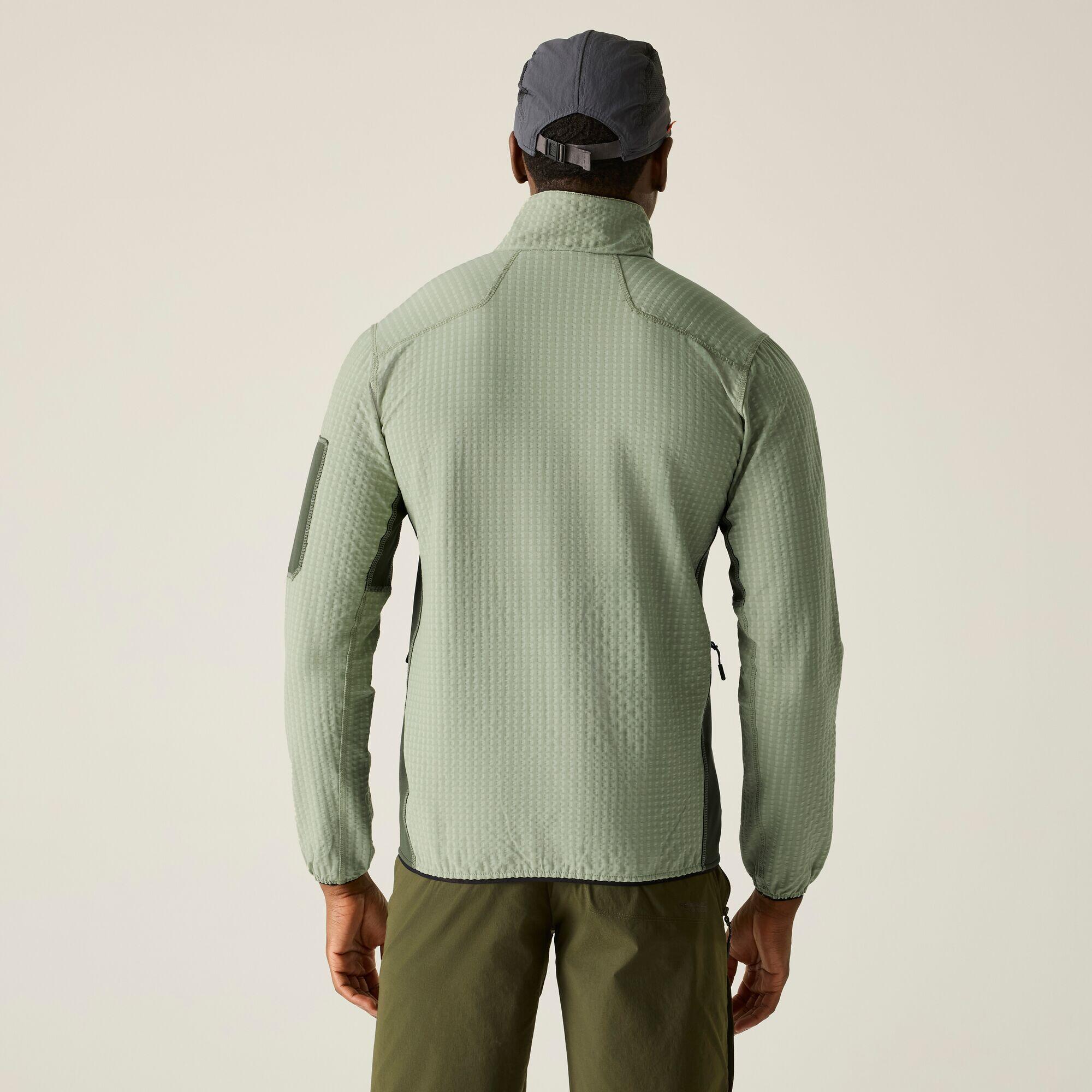 Baslinn Fleecejacke für Herren mit durchgehendem Reißverschluss 2/5