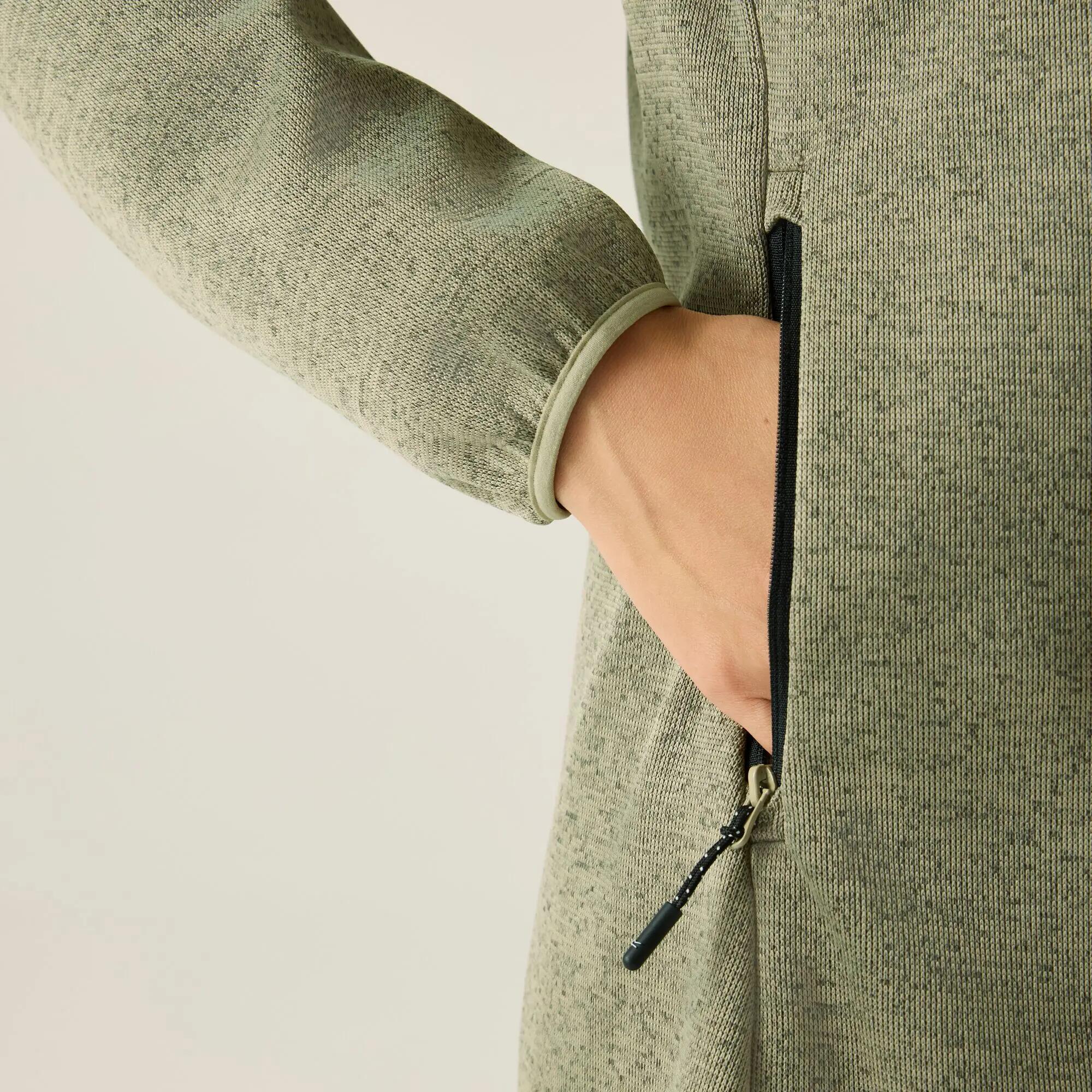 Bloomfield Long Line Fill Zip Hooded Fleece voor dames 5/5