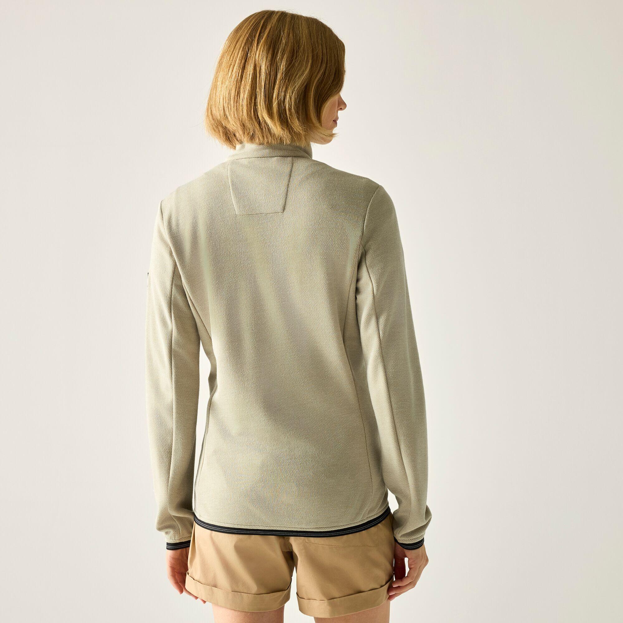 Damen-Fleecejacke Mavrey mit durchgehendem Reißverschluss und weichem Griff 2/5