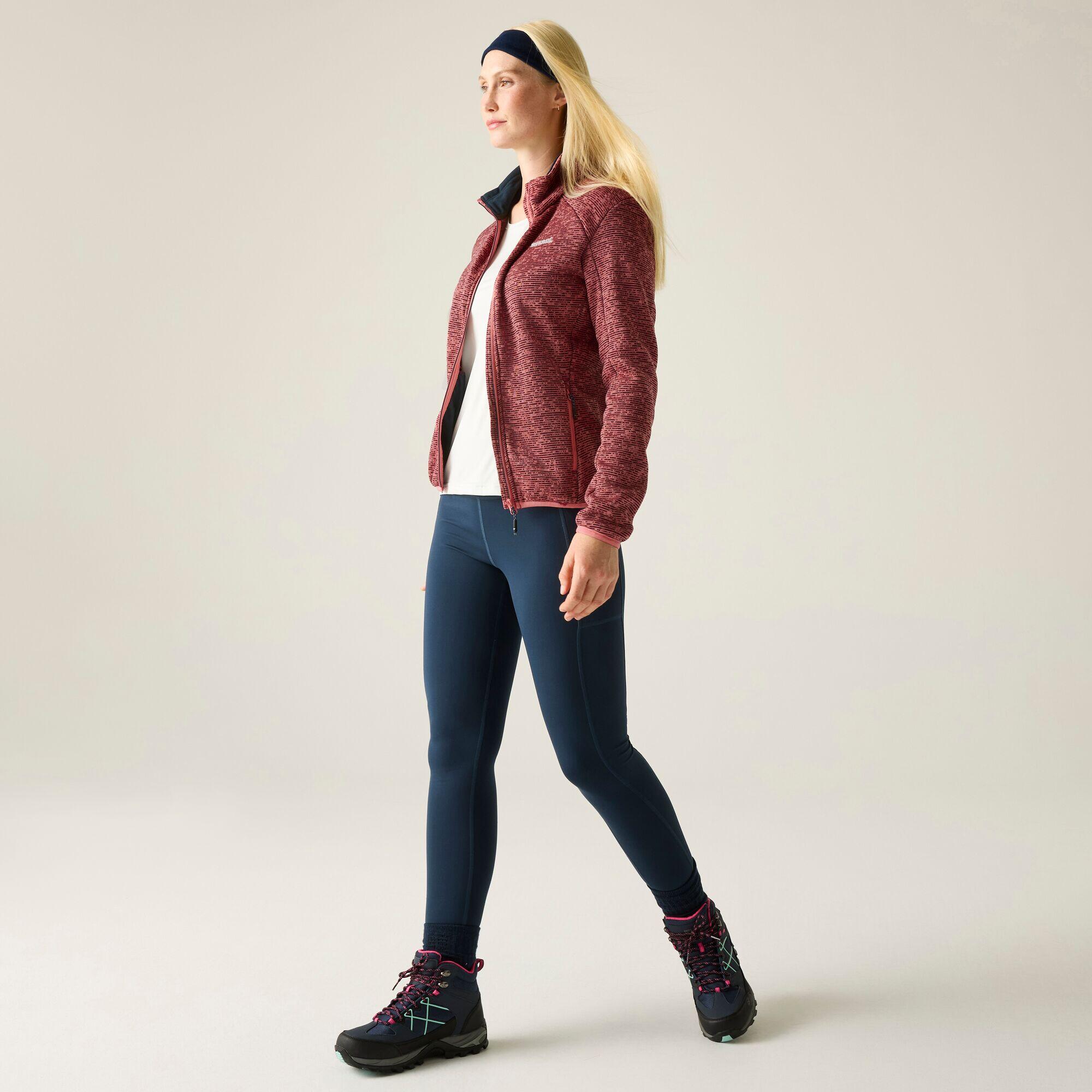 Felpa leggera e attiva con zip completa da donna Newhill 3/5