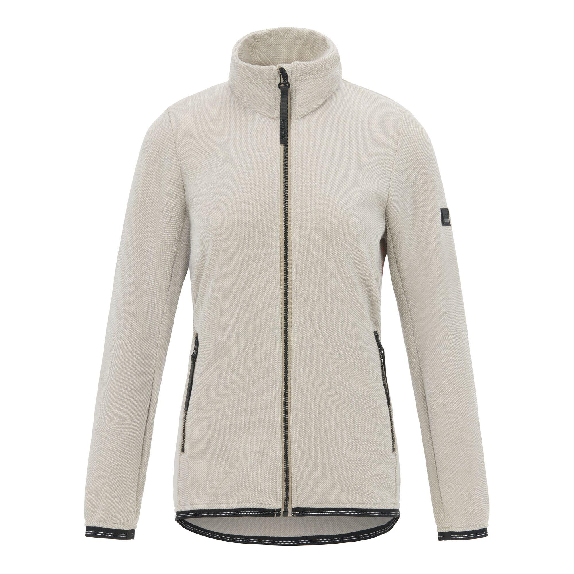 Damen-Fleecejacke Mavrey mit durchgehendem Reißverschluss und weichem Griff 5/5