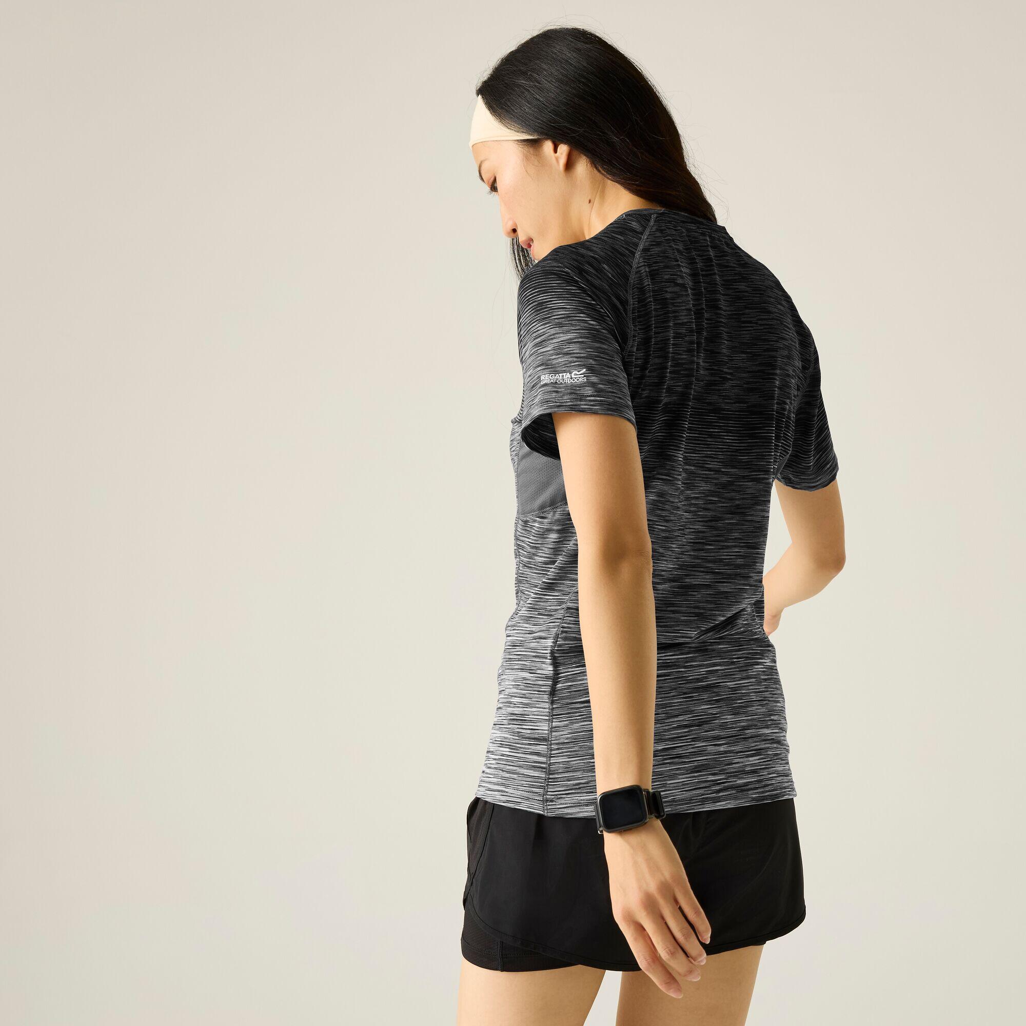T-shirt à manches courtes Laxley II pour femme, effet chiné dégradé 2/5