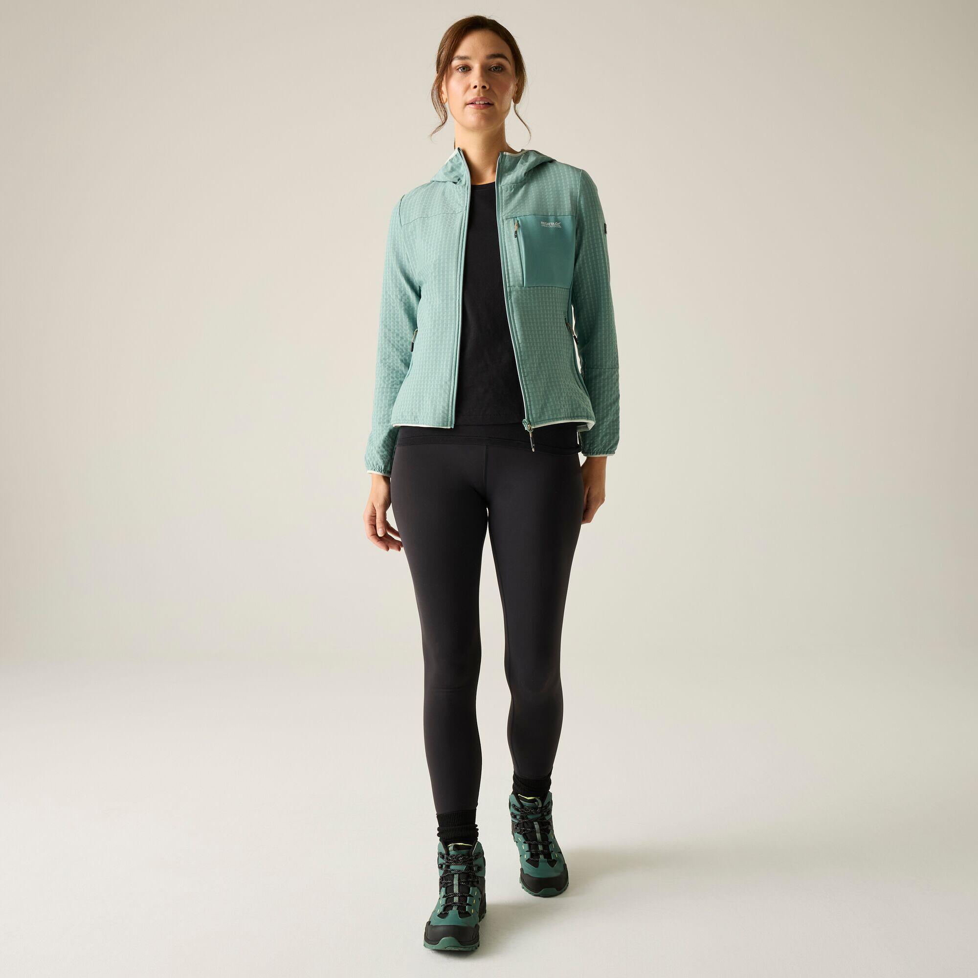 Womens Kemilia Full Zip Hooded Fleece 3/6