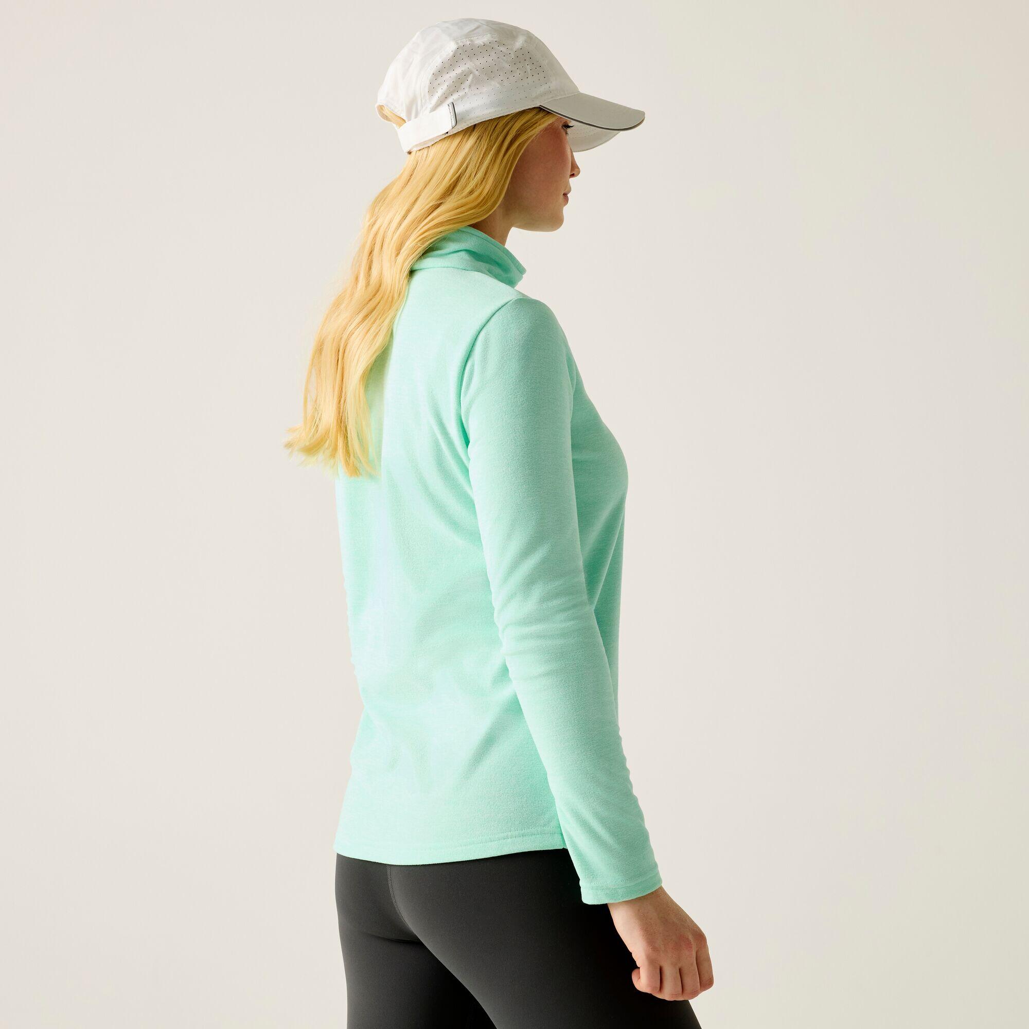 Damen Sweethart Marl Half Zip Fleece 3/5