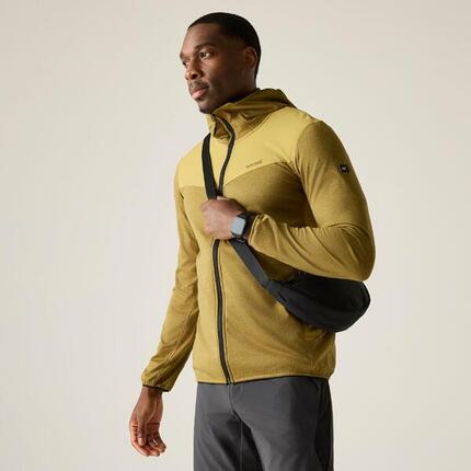 Couche intermédiaire à capuche zippée intégrale Finchdale Marl pour homme