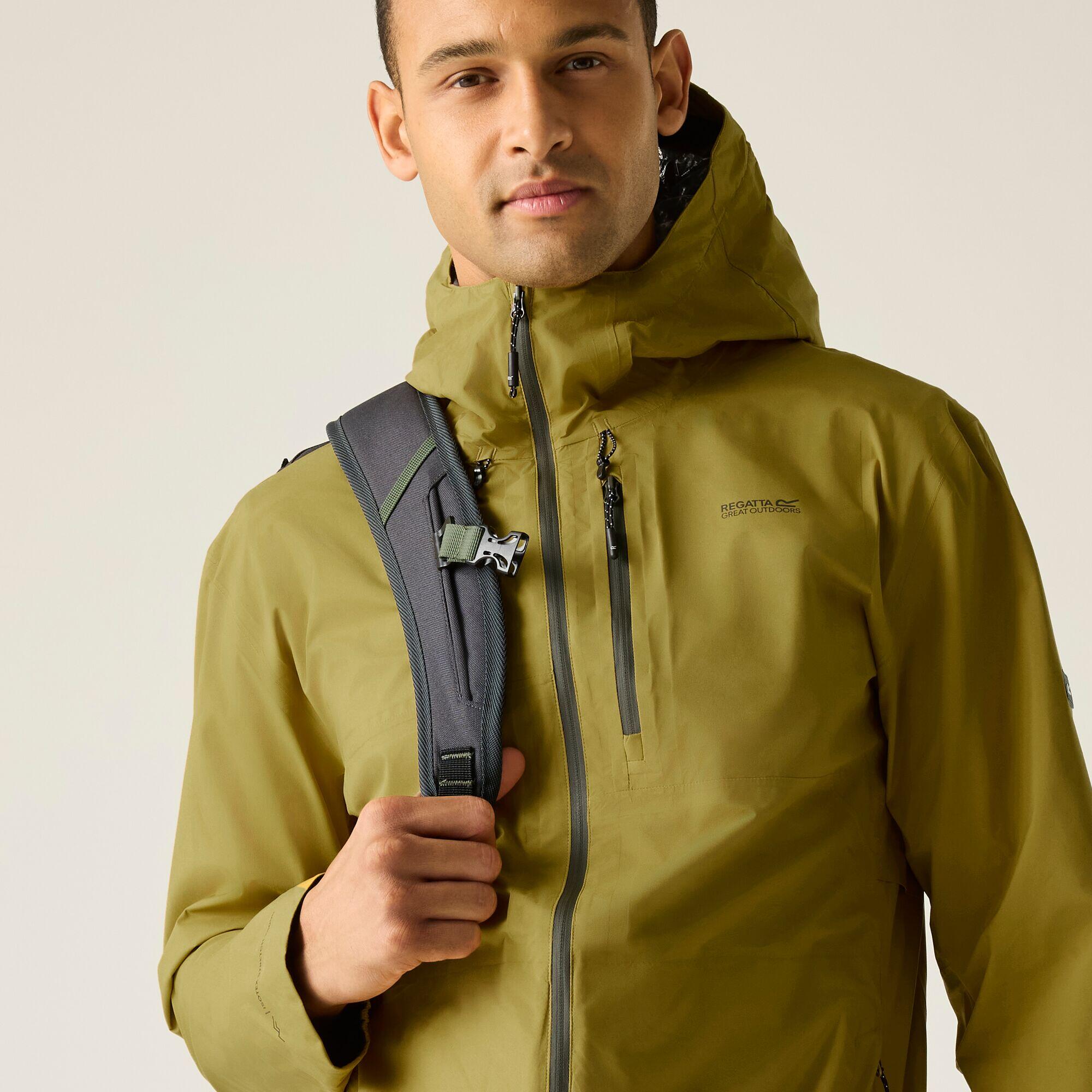 Chaqueta impermeable con capucha Radler para hombre 4/8