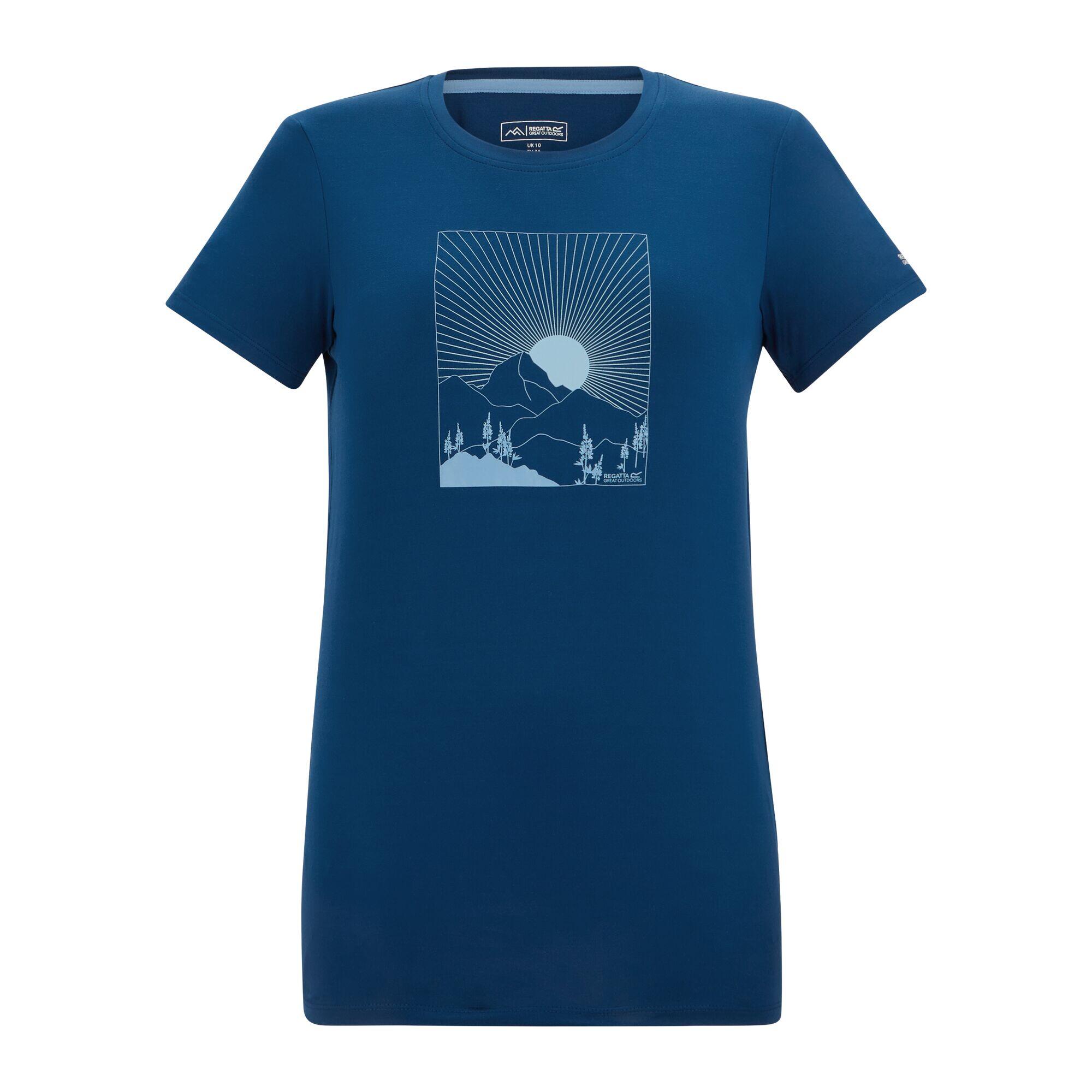 T-shirt graphique extensible à manches courtes Fingal pour femmes 5/5
