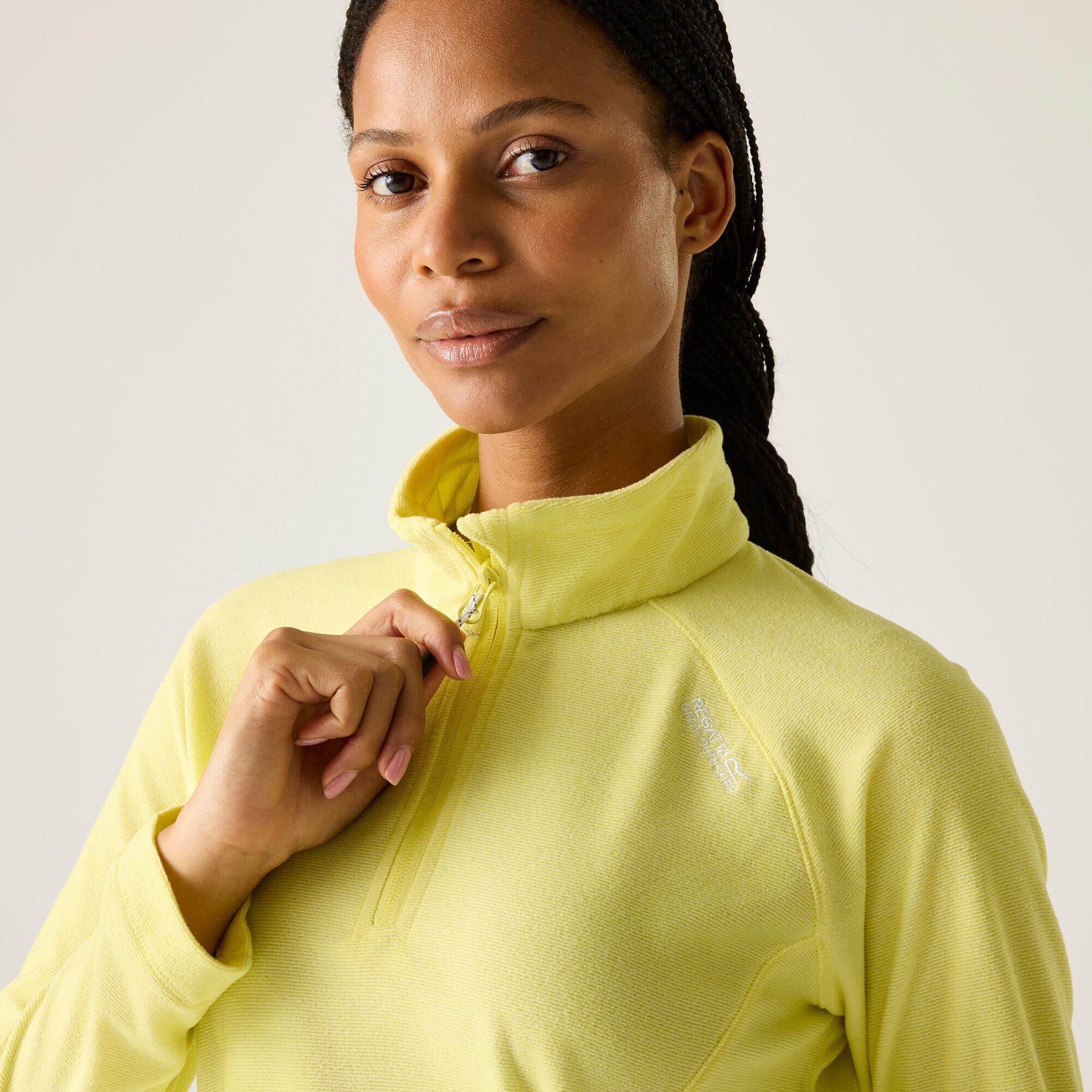 Montes Womens Lightweight Half-Zip Hiking Fleece 4/5