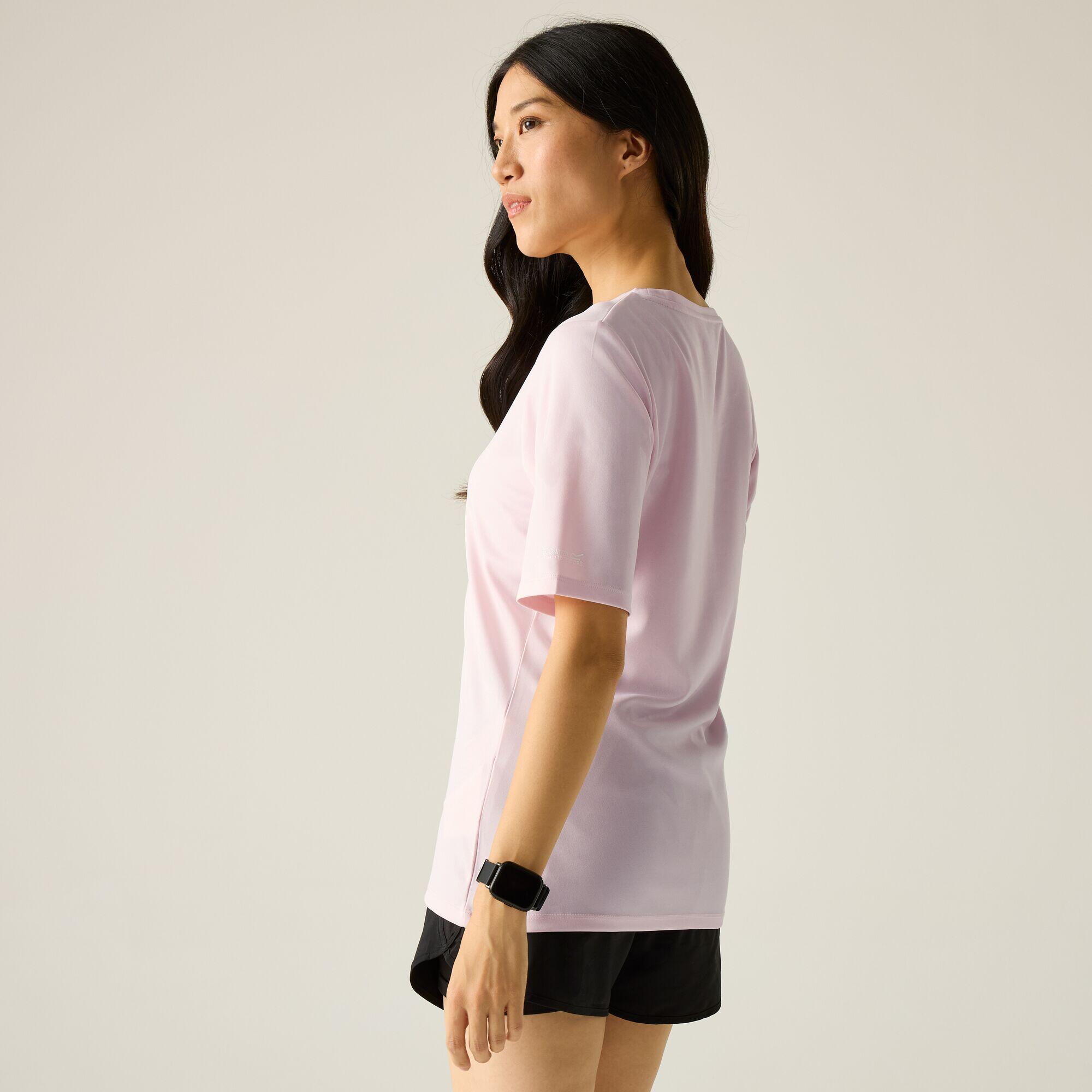 T-shirt à manches courtes et col en V pour femme Fingal 2/5