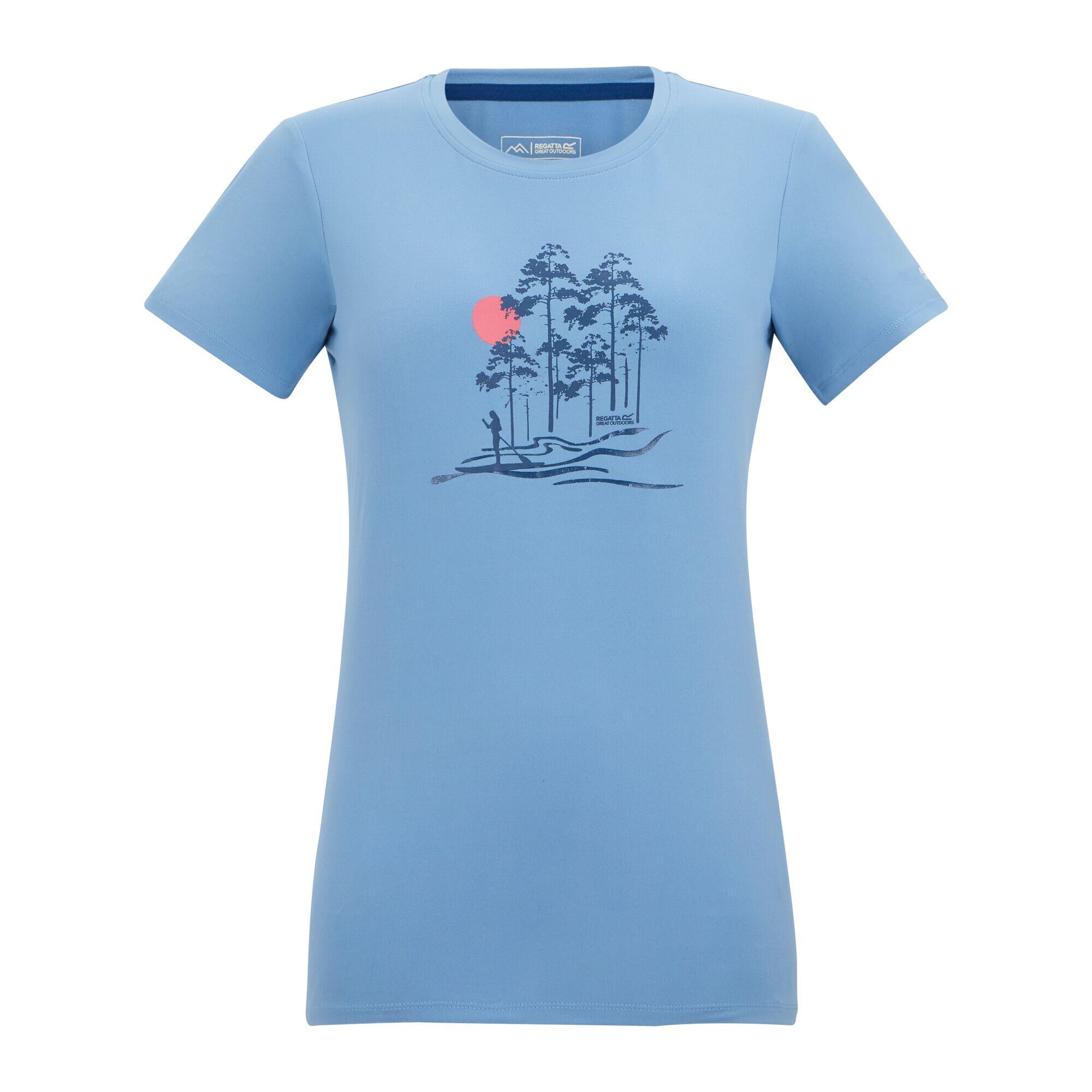 T-shirt graphique extensible à manches courtes Fingal pour femmes 5/5