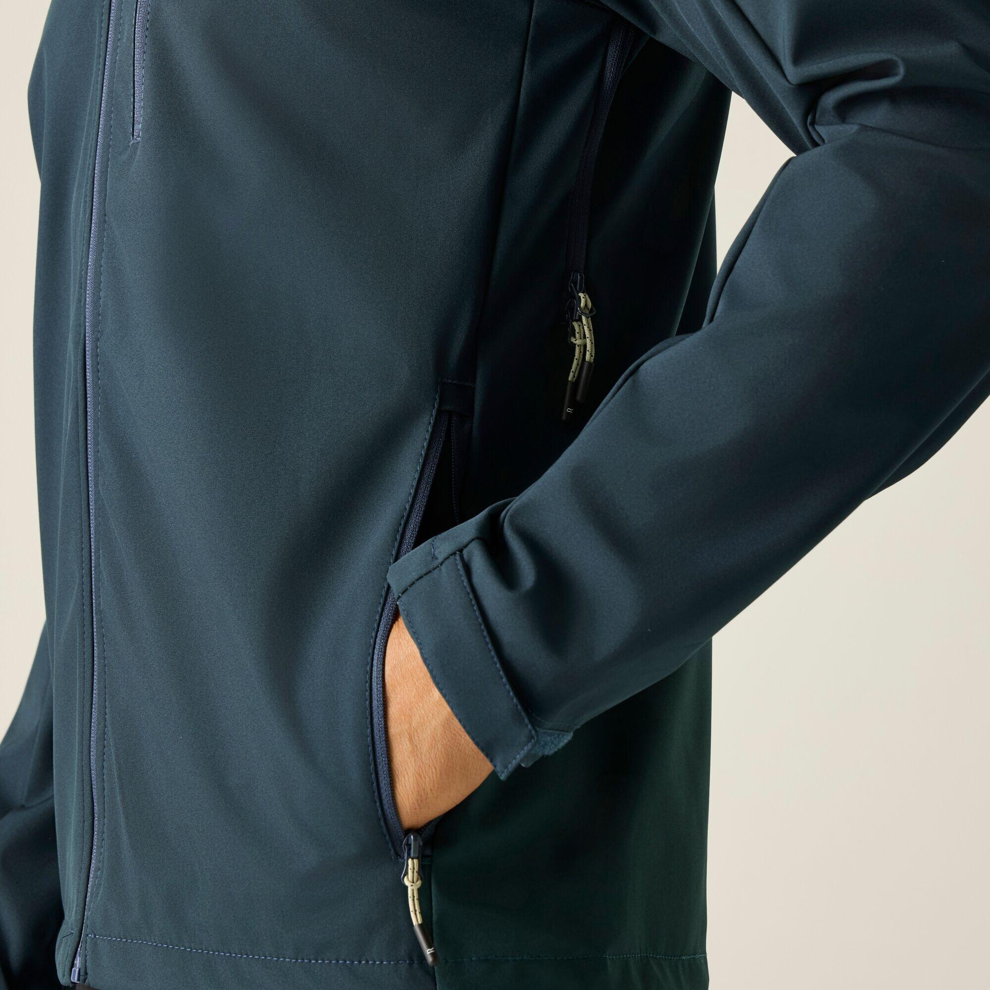 Arana Herren-Softshelljacke mit Kapuze, wasserdicht 5/7