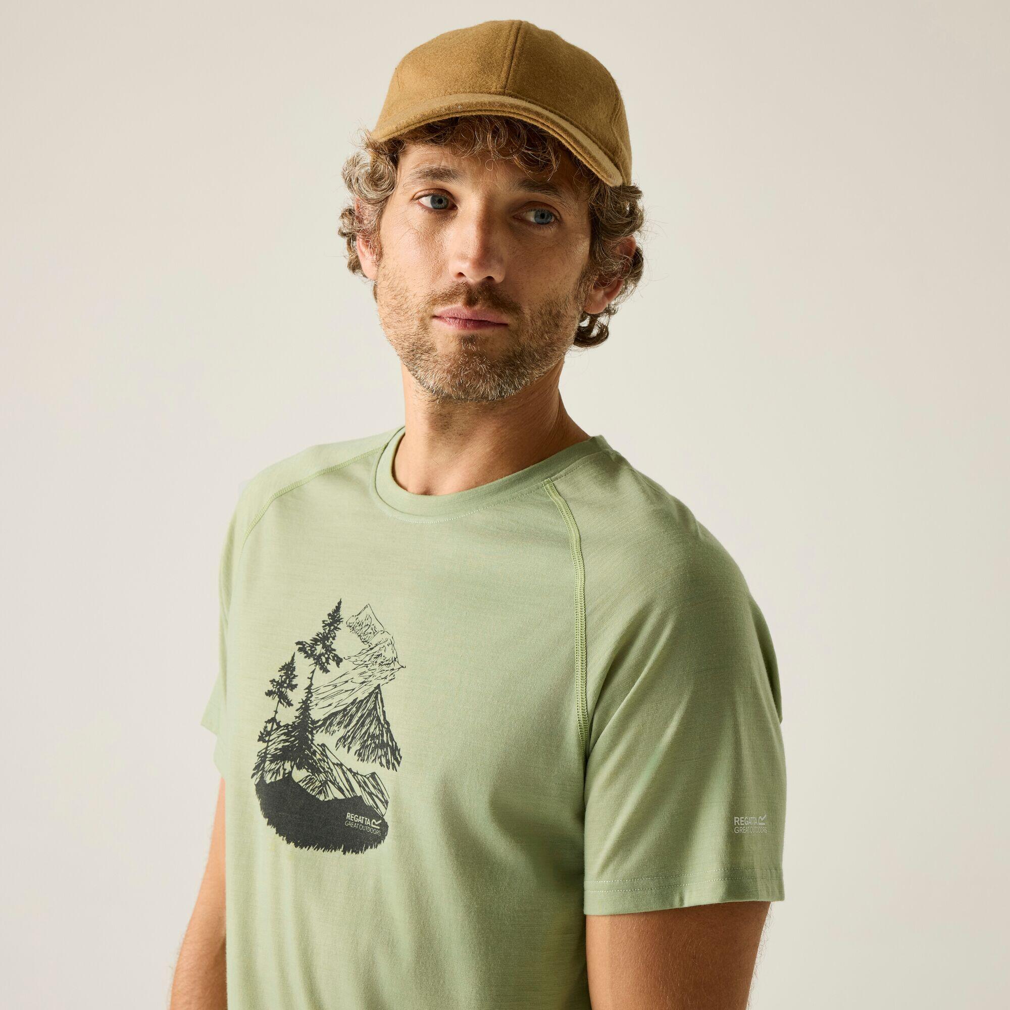 T-shirt graphique à manches courtes Escade pour homme 4/5