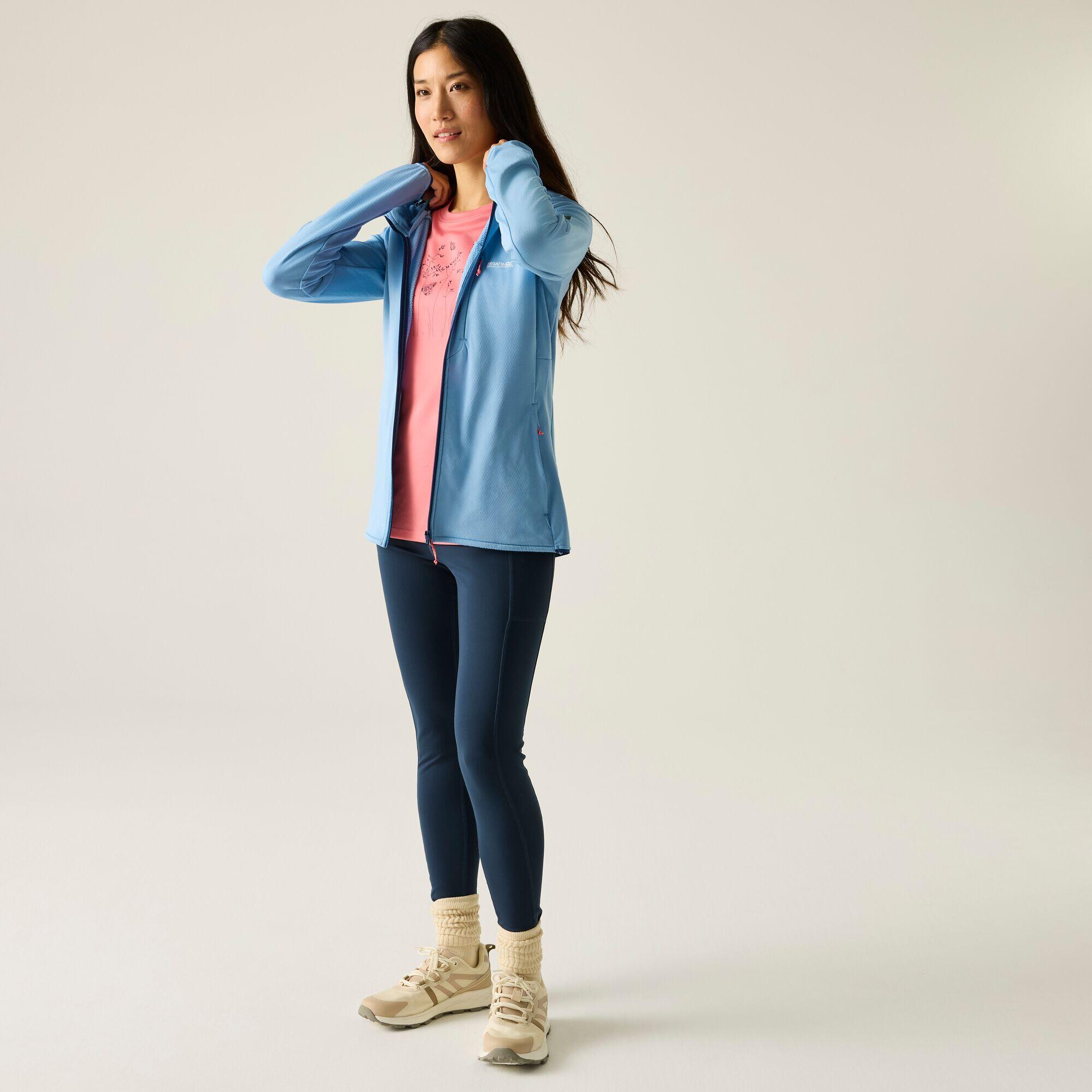 Sous-couche à capuche zippée intégrale Kadley pour femme 3/5