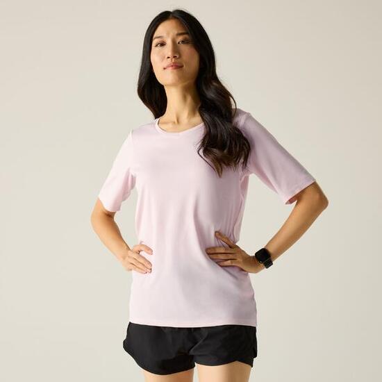 Damen Fingal Kurzarm-T-Shirt mit V-Ausschnitt