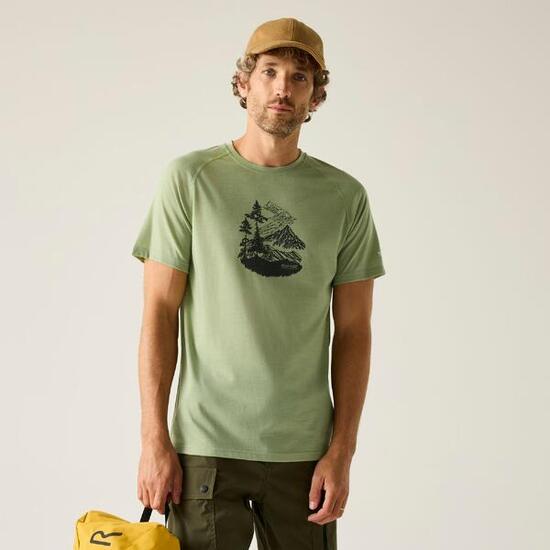 T-shirt graphique à manches courtes Escade pour homme