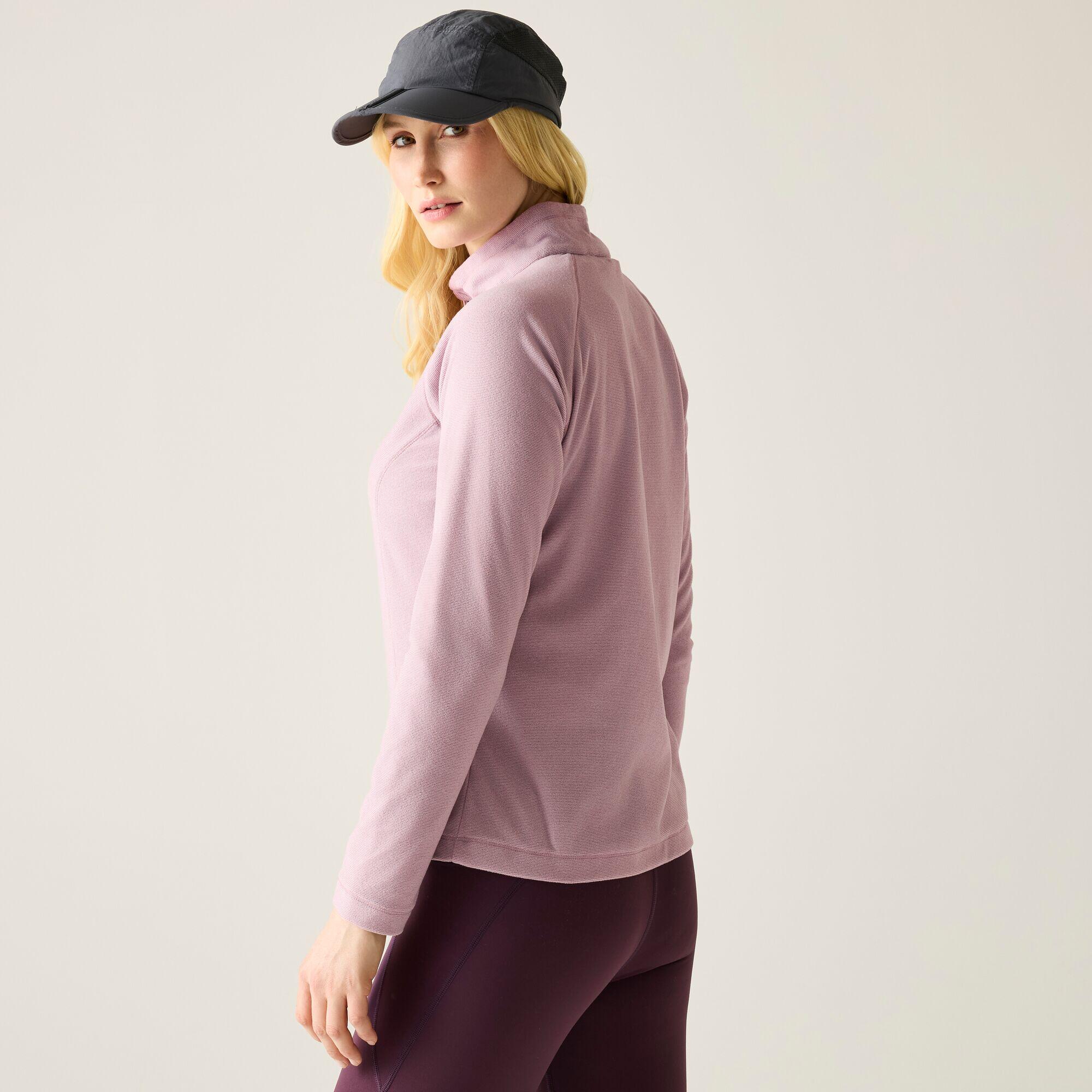 Montes Womens Lightweight Half-Zip Hiking Fleece 3/5