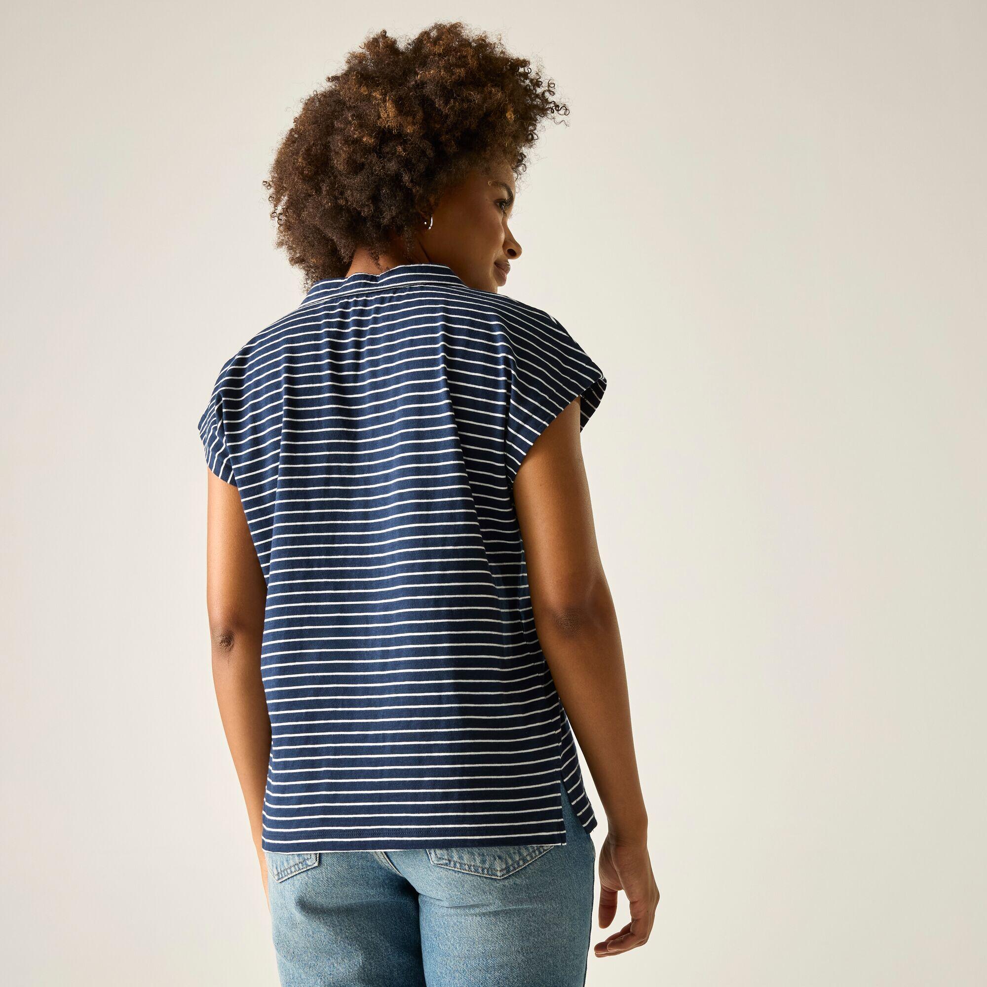 T-shirt à manches courtes et col Lorana pour femme 2/6