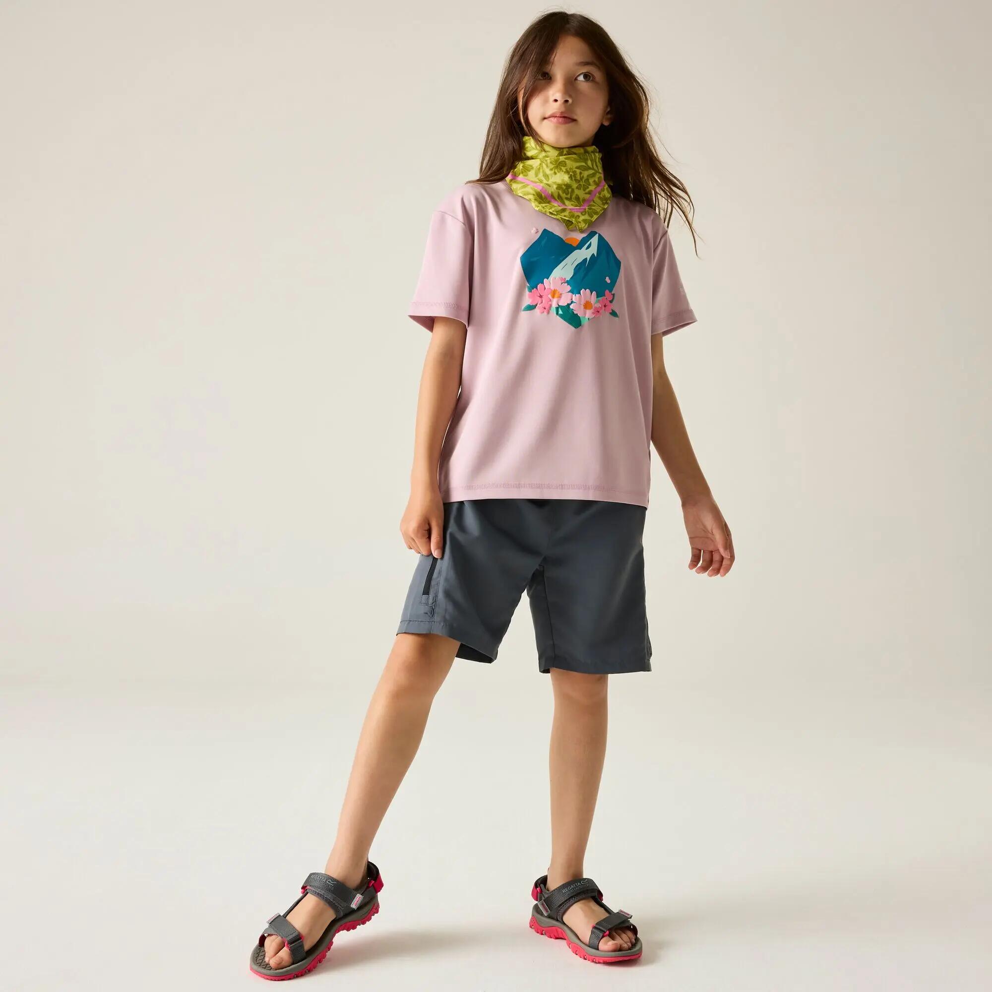 Kinder Aria T-shirt met korte mouwen en grafische print 3/5