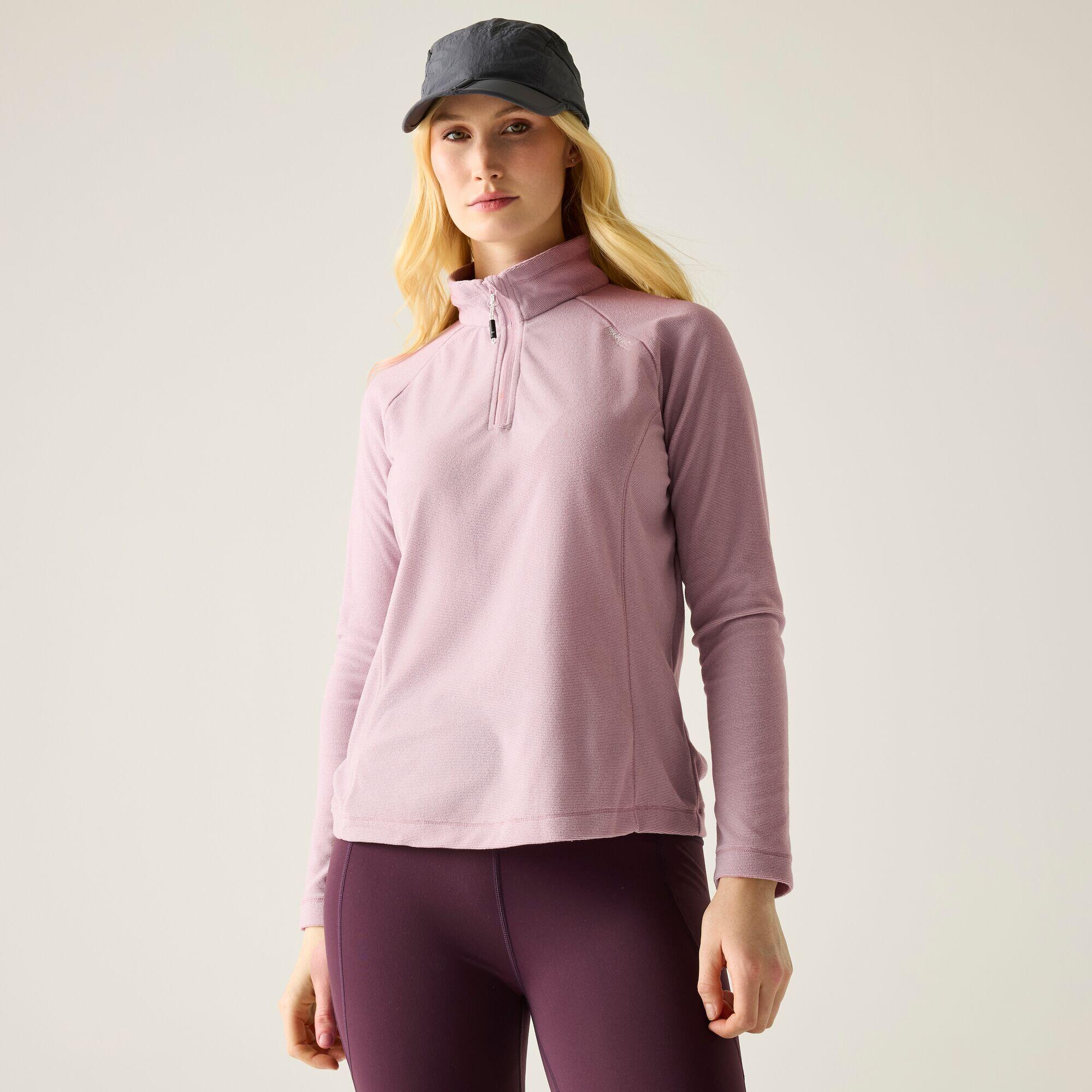 Montes Womens Lightweight Half-Zip Hiking Fleece 2/5